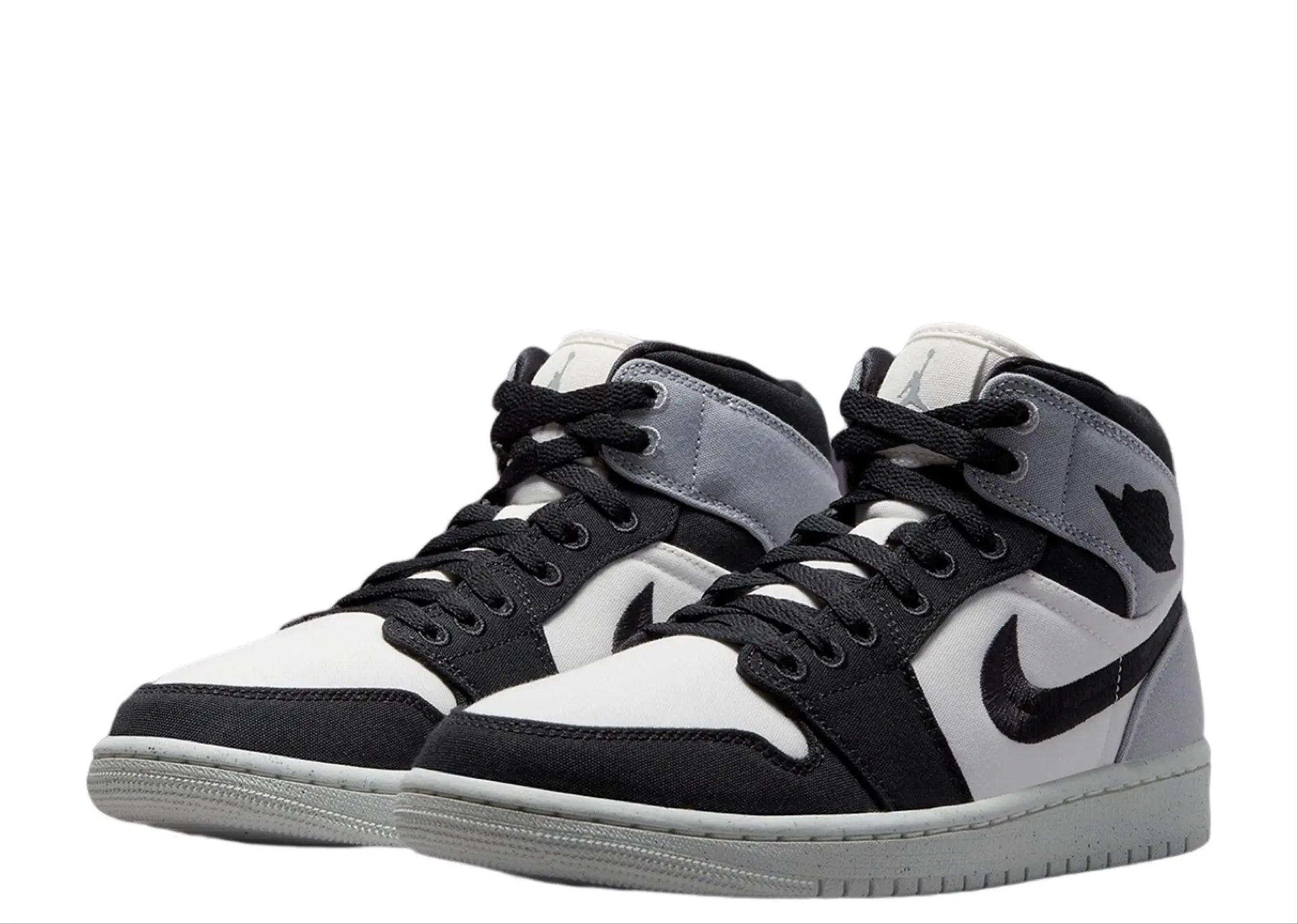 Air Jordan 1 Mid SE Light Steel Grey (Women's) - photo 2
