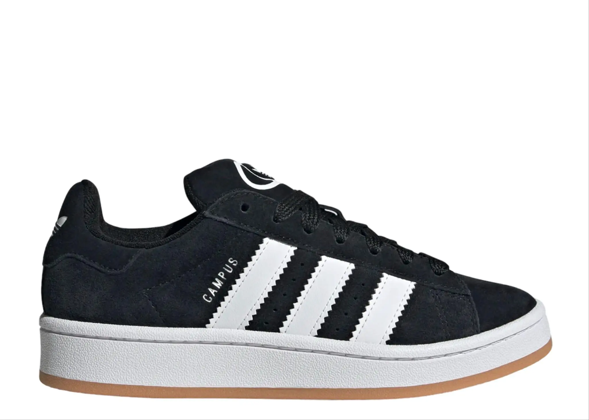 Adidas Campus 00's Black White Gum (Grade School)