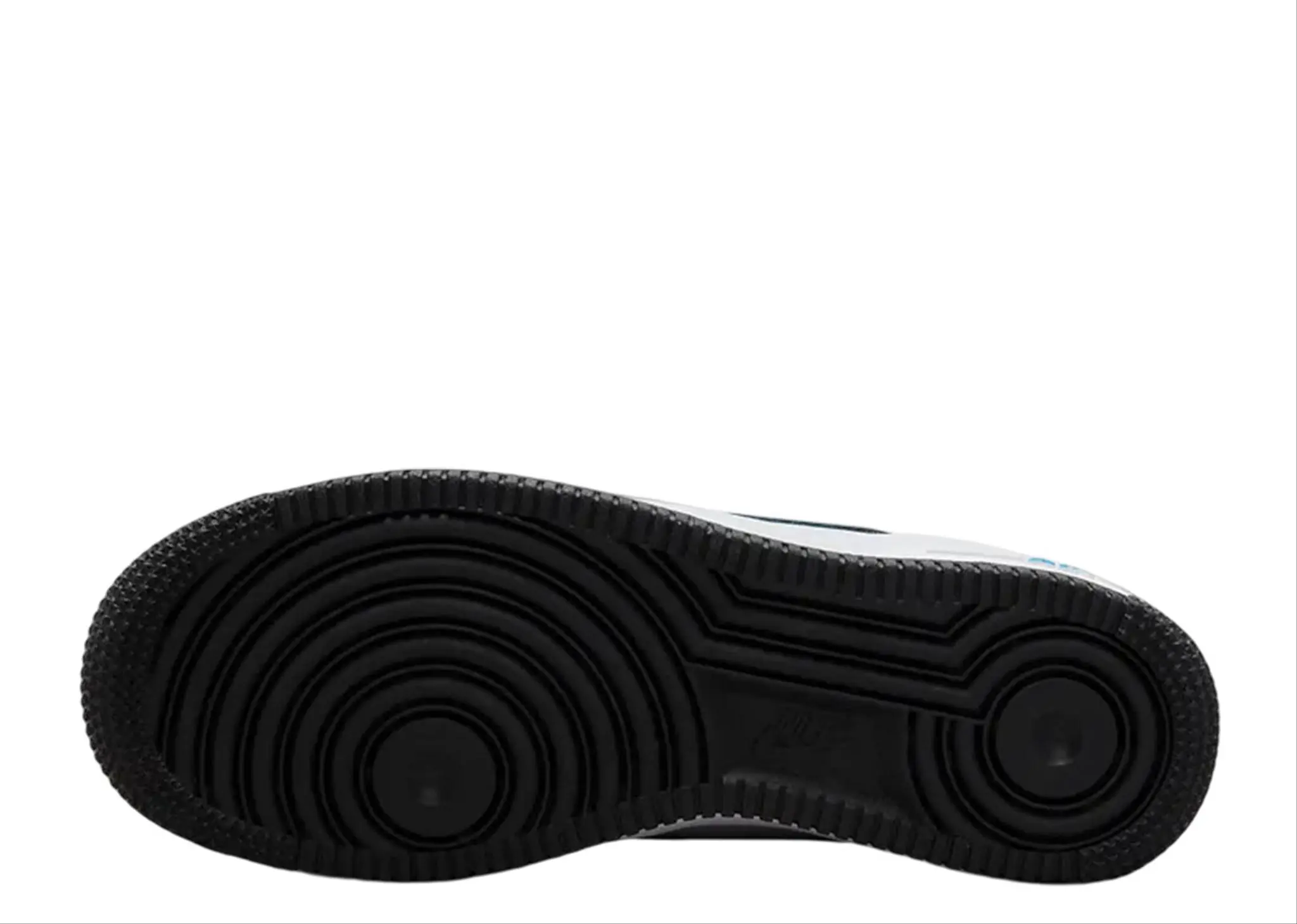 Nike Air Force 1 Low Black Blue (Grade School) - photo 4