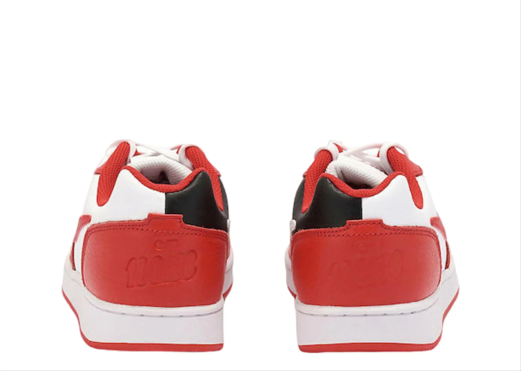 Nike Ebernon Low PRM White University Red Black - photo 3