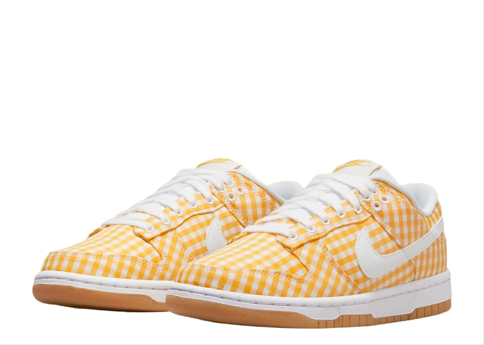 Nike Dunk Low Yellow Gingham (Women's) - photo 2