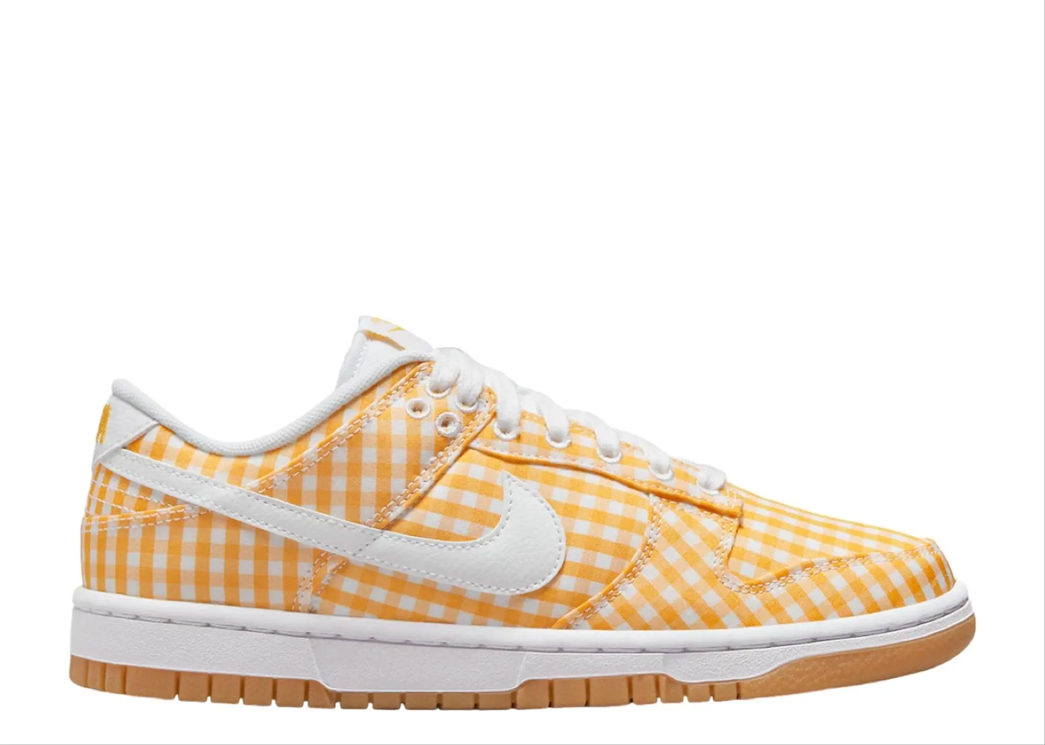 Nike Dunk Low Yellow Gingham (Women's)