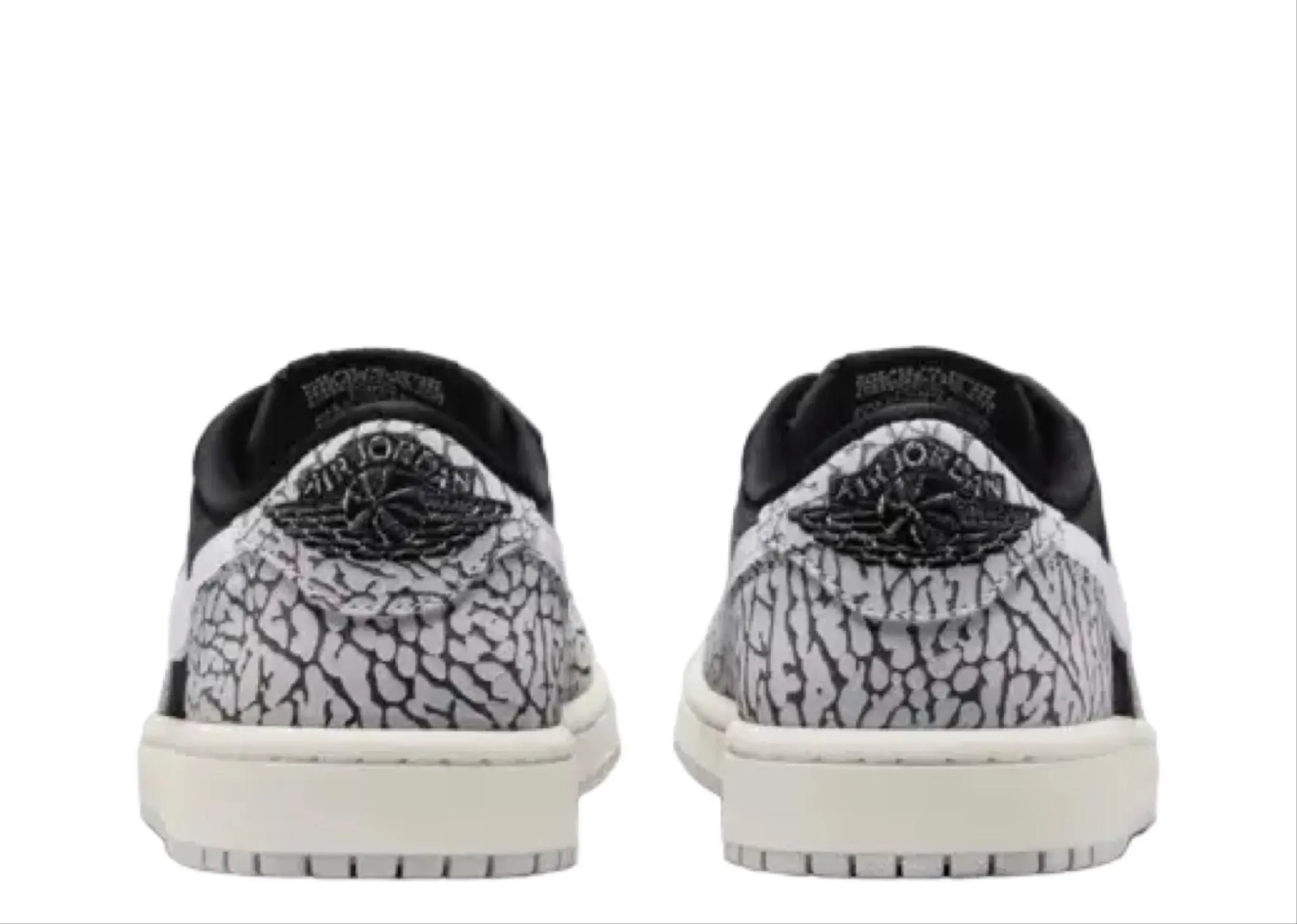 Air Jordan 1 Retro Low OG Black Cement (Women's) - photo 3