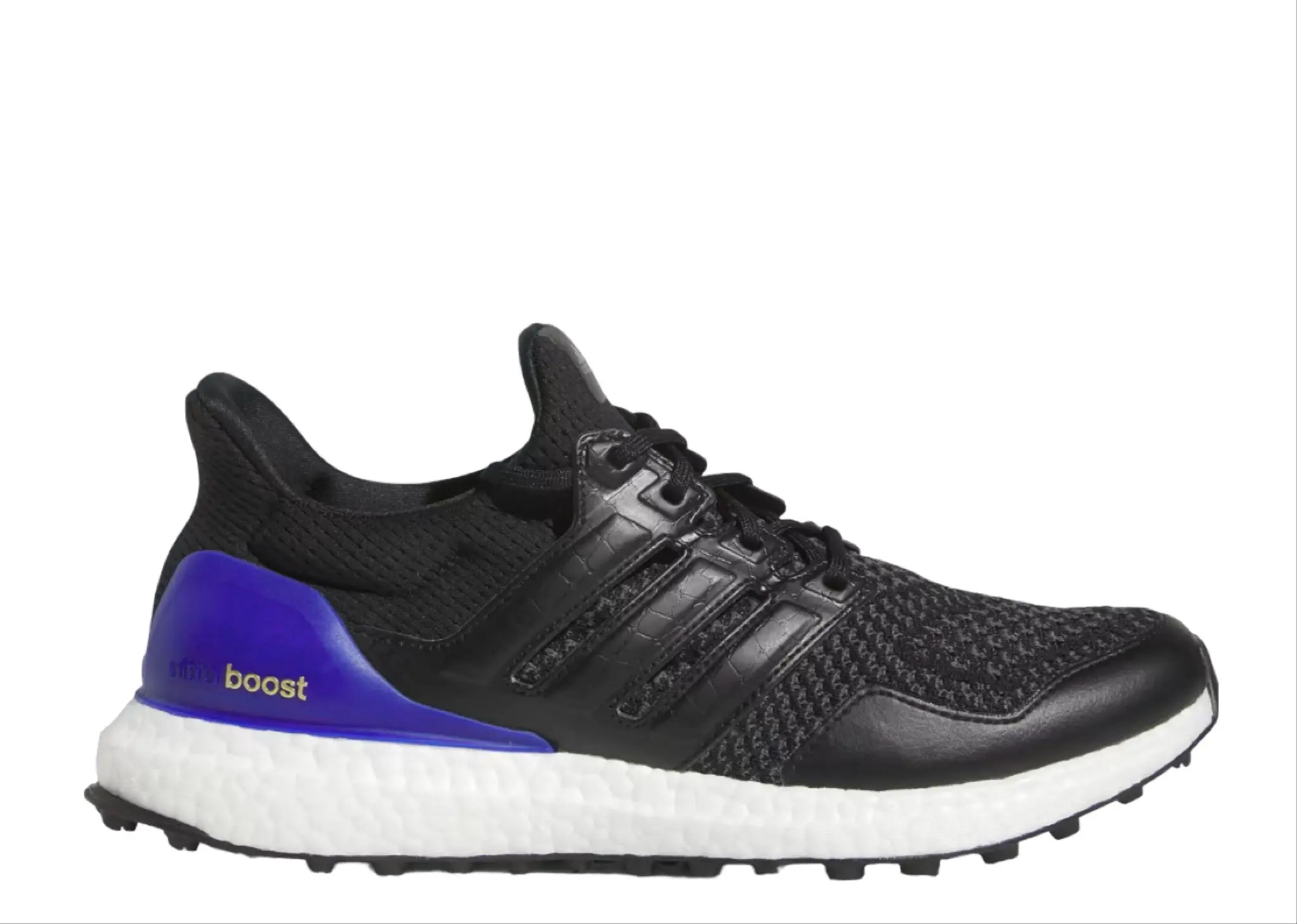 Adidas Ultra Boost Spikeless Golf Core Black Lucid Blue