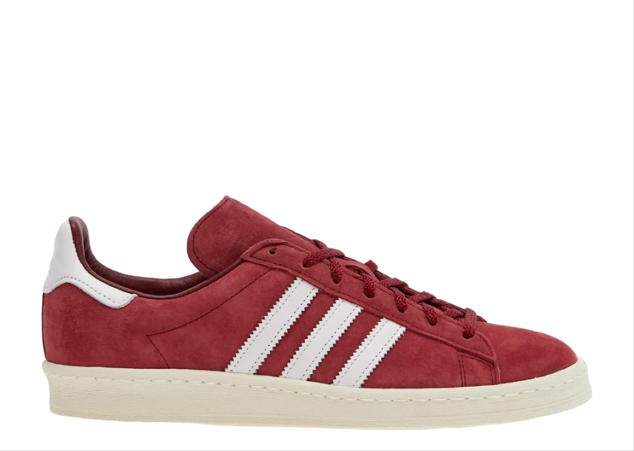Adidas Campus 80s Collegiate Burgundy Cloud White