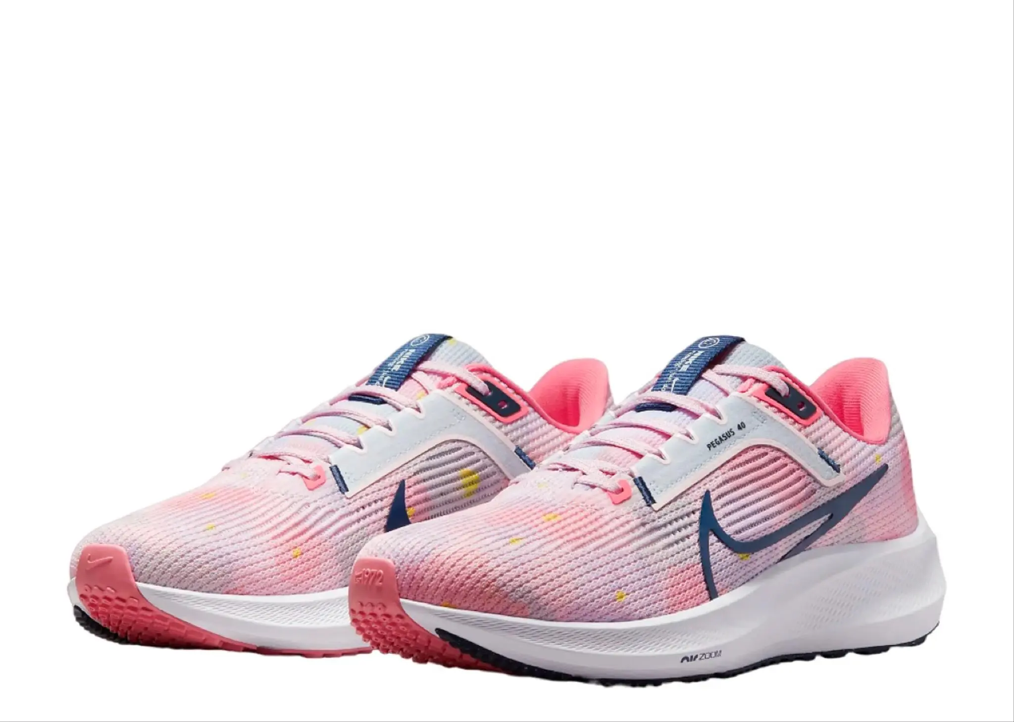Nike Pegasus 40 Premium Floral Watercolor Pearl Pink (Women's) - photo 2
