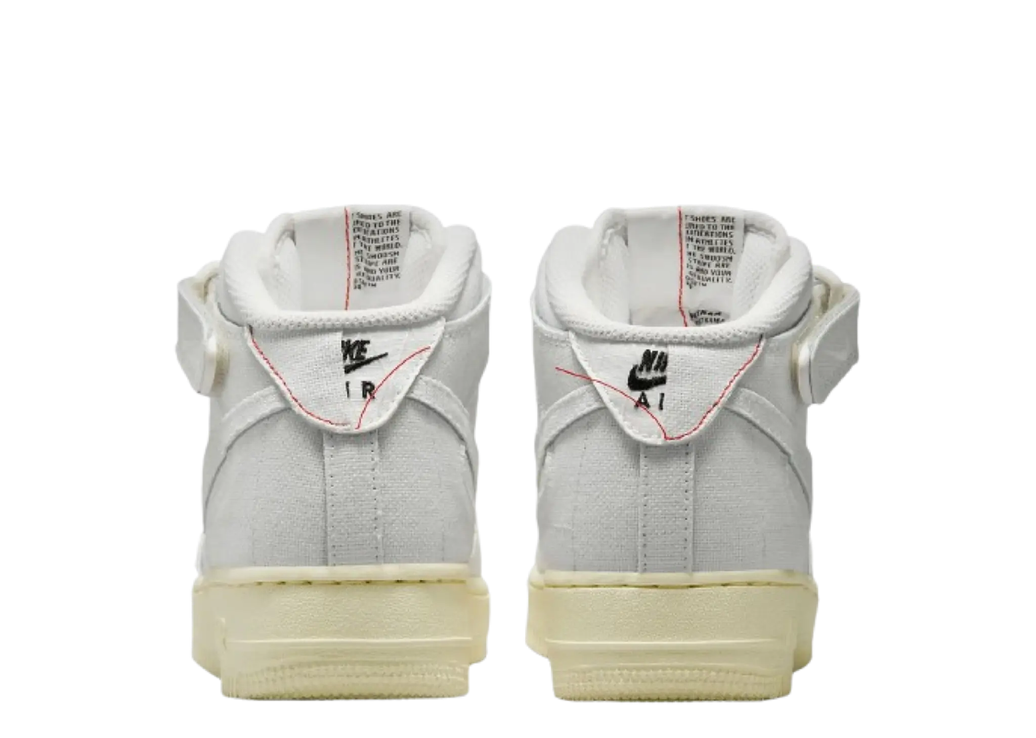 Nike Air Force 1 Mid '07 Summit White Canvas (Women's) - photo 3