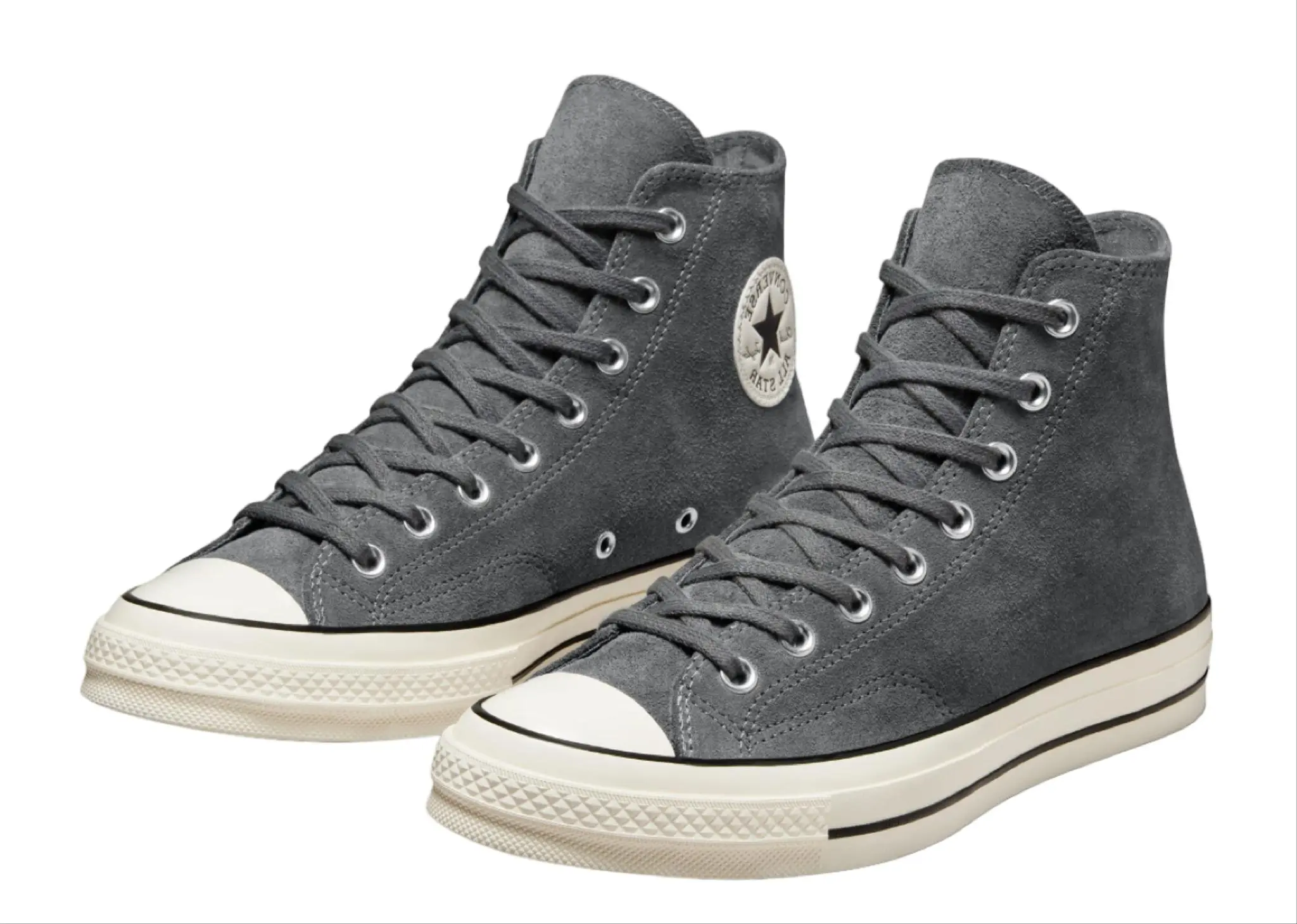 Converse Chuck Taylor All Star '70 High Suede Cyber Grey - photo 2