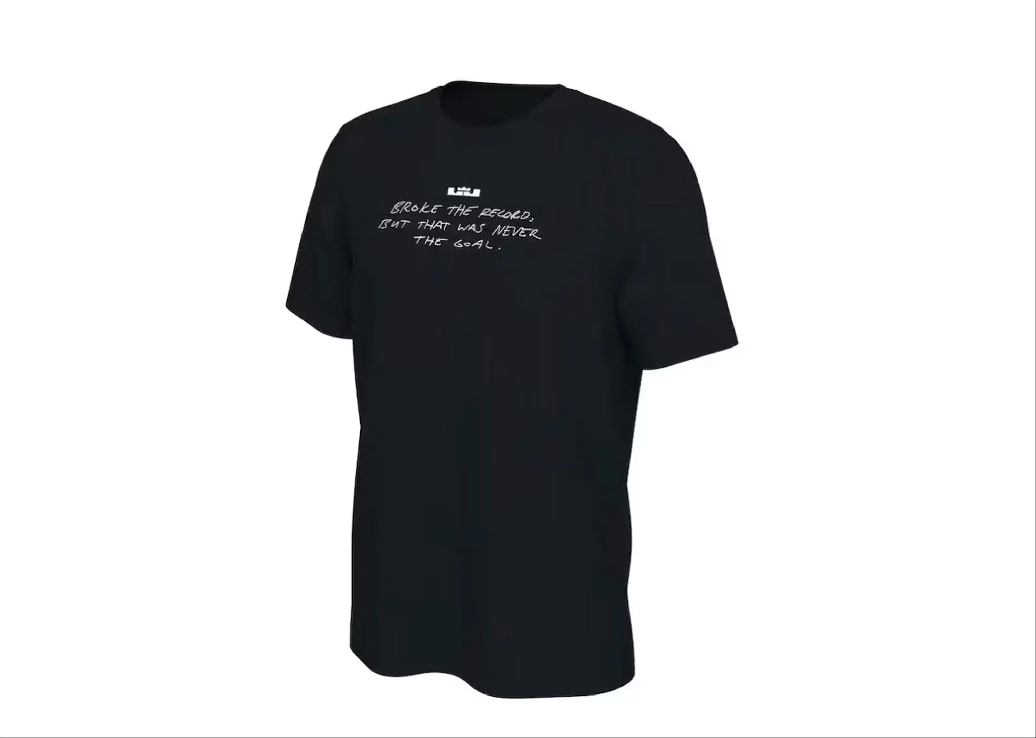 Nike Lebron James Scoring Record T-Shirt Black - photo 2
