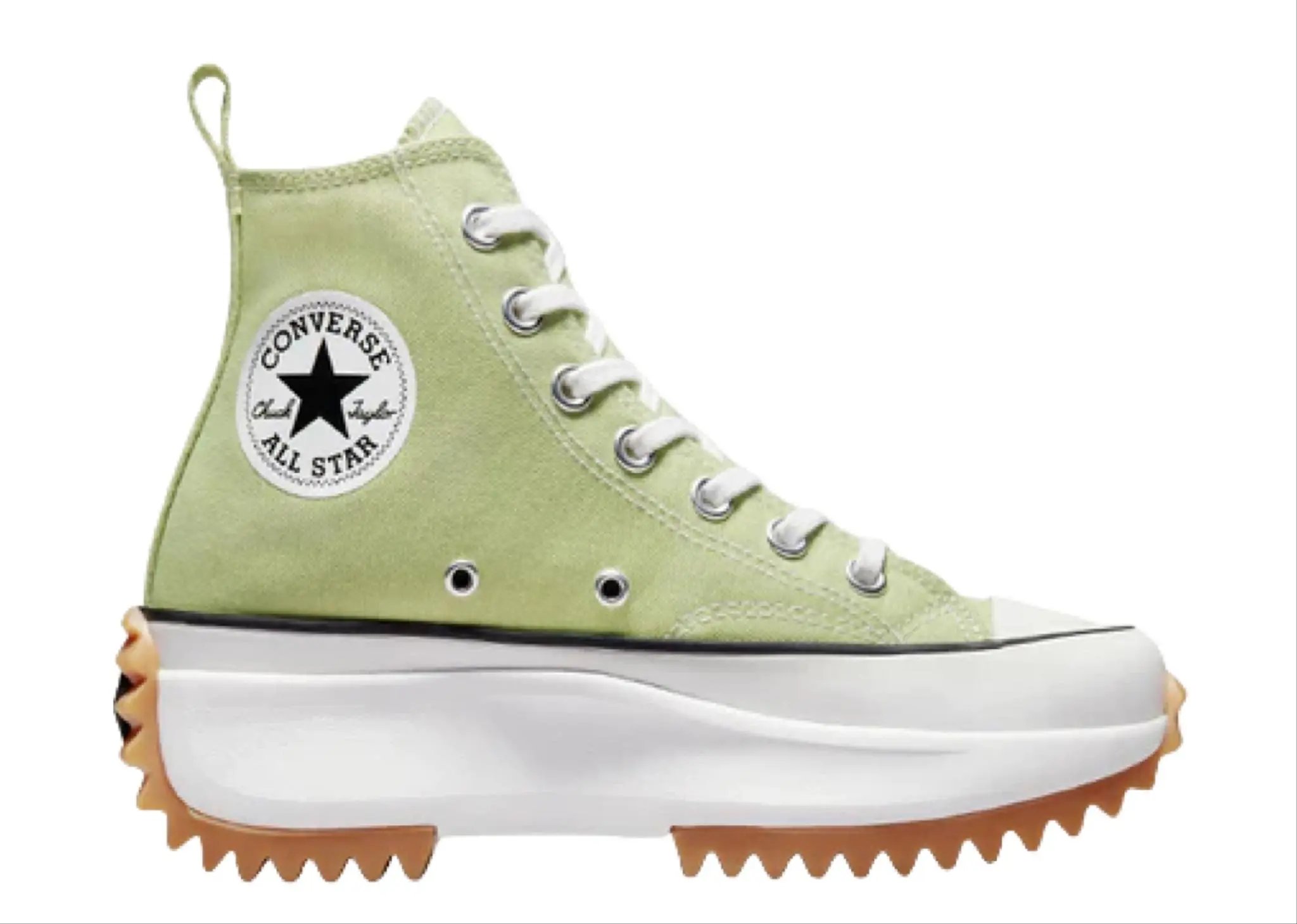 Converse Run Star Hike Hi Olive Aura Gum