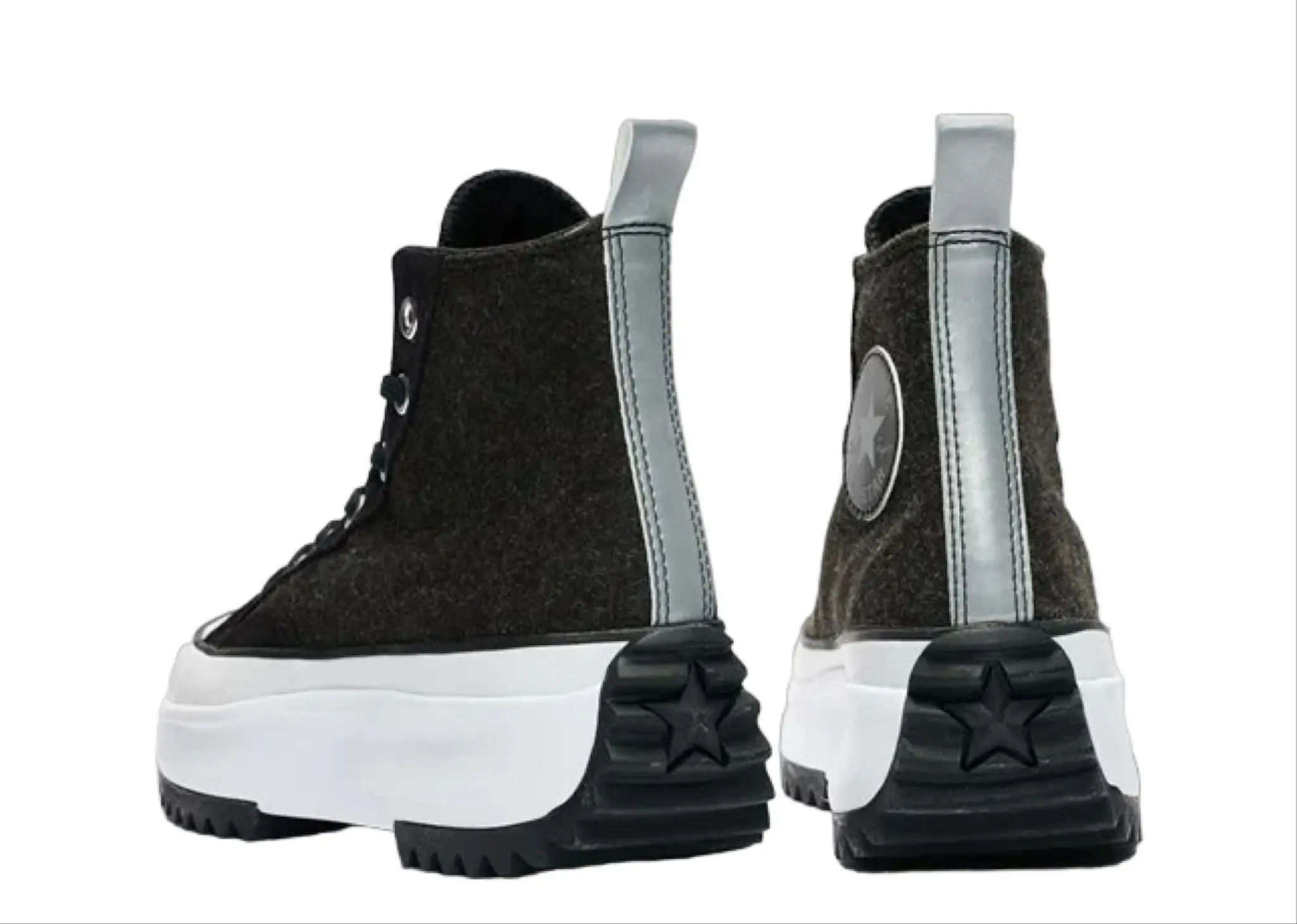 Converse Run Star Hike High Black Ice Black Silver - photo 3