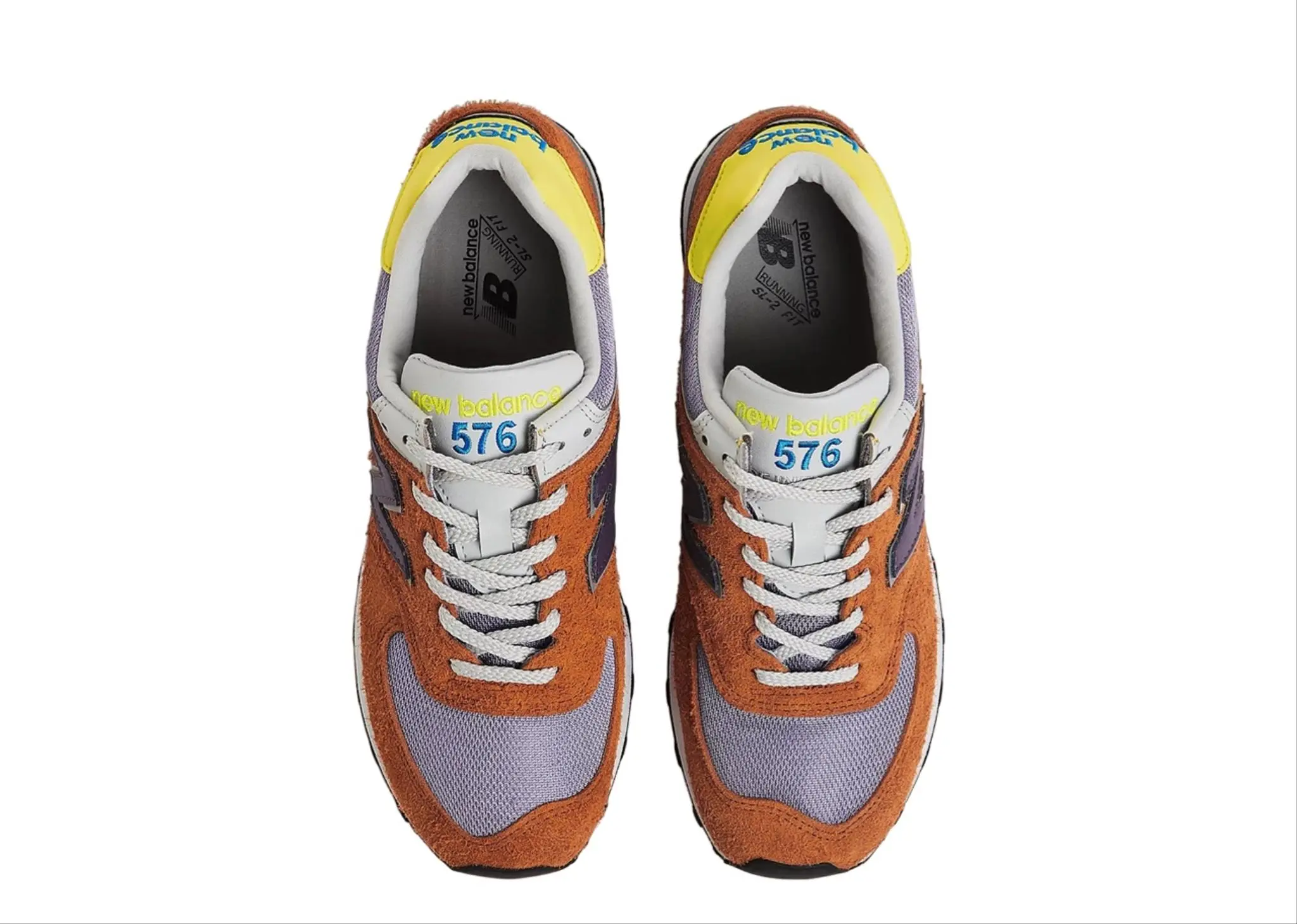 New Balance 576 MiUK Apriot Limeade - photo 2