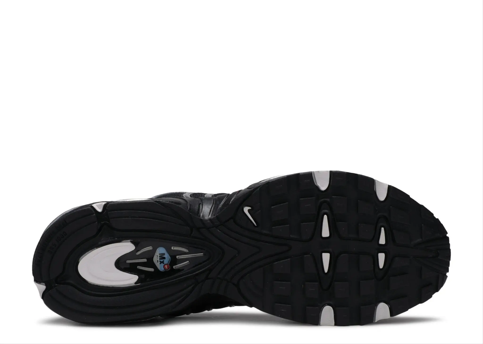 Nike Air Max Tailwind 4 Black Metallic Silver - photo 4