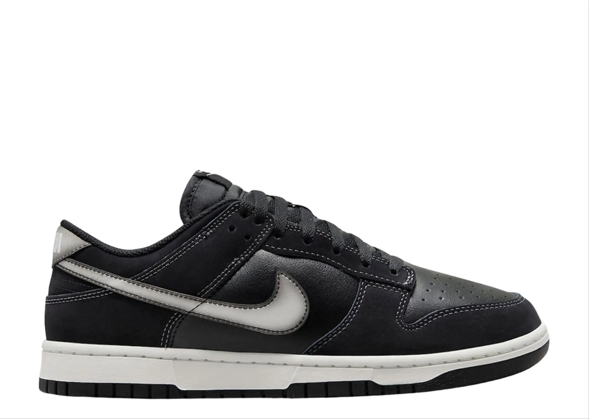 Nike Dunk Low Airbrush Swoosh Black