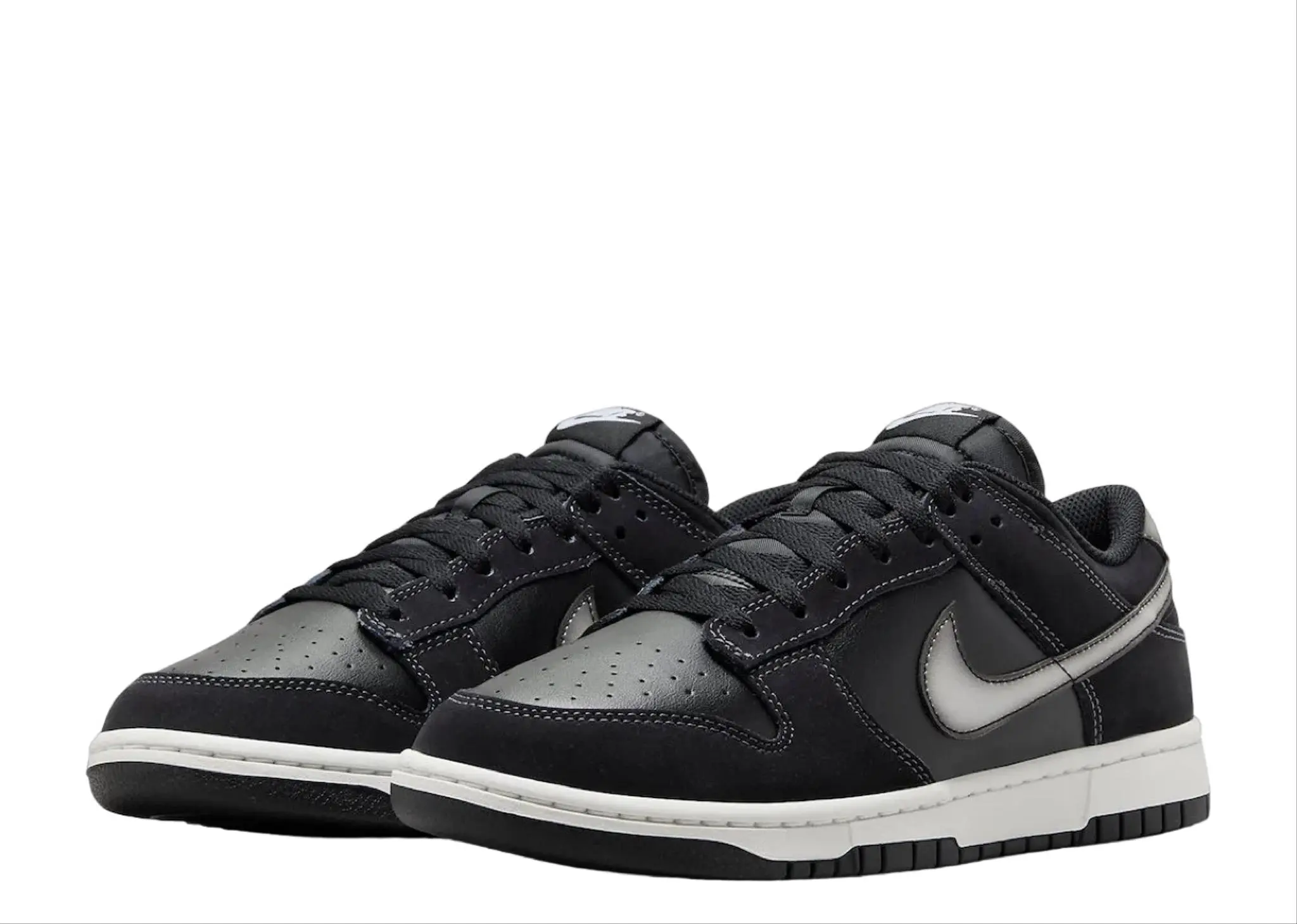 Nike Dunk Low Airbrush Swoosh Black - photo 2