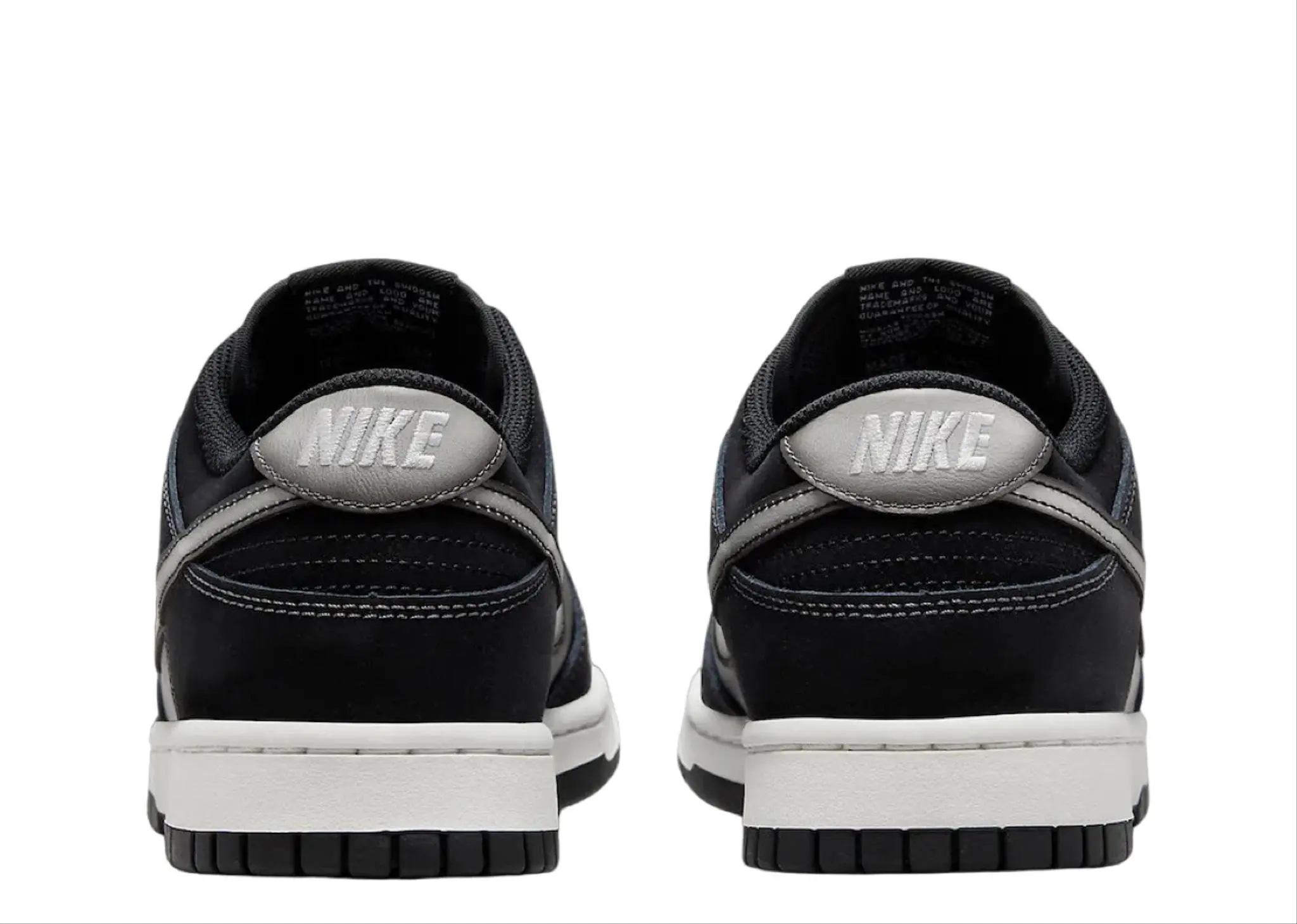 Nike Dunk Low Airbrush Swoosh Black - photo 3