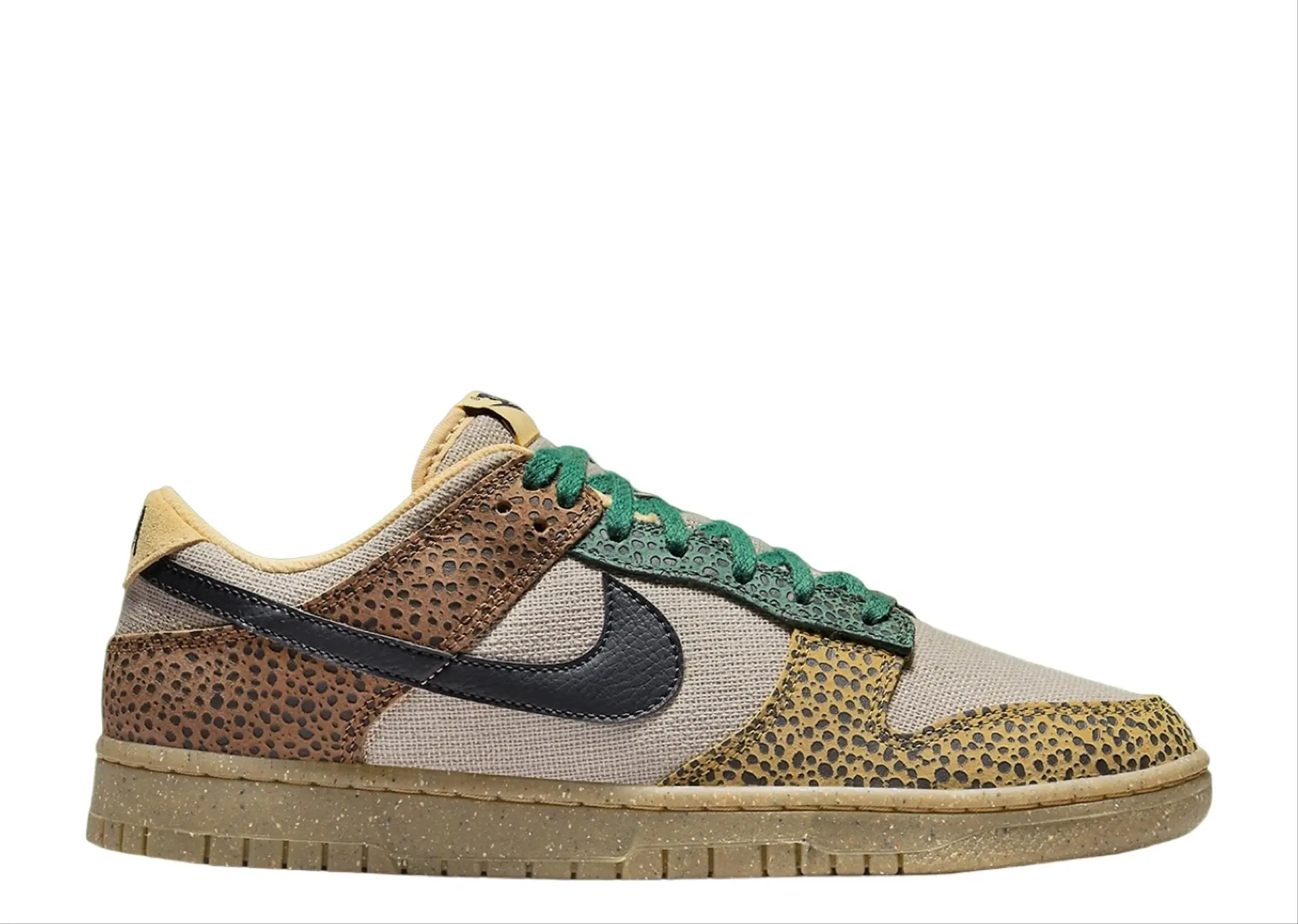 Nike Dunk Low Safari Golden Moss