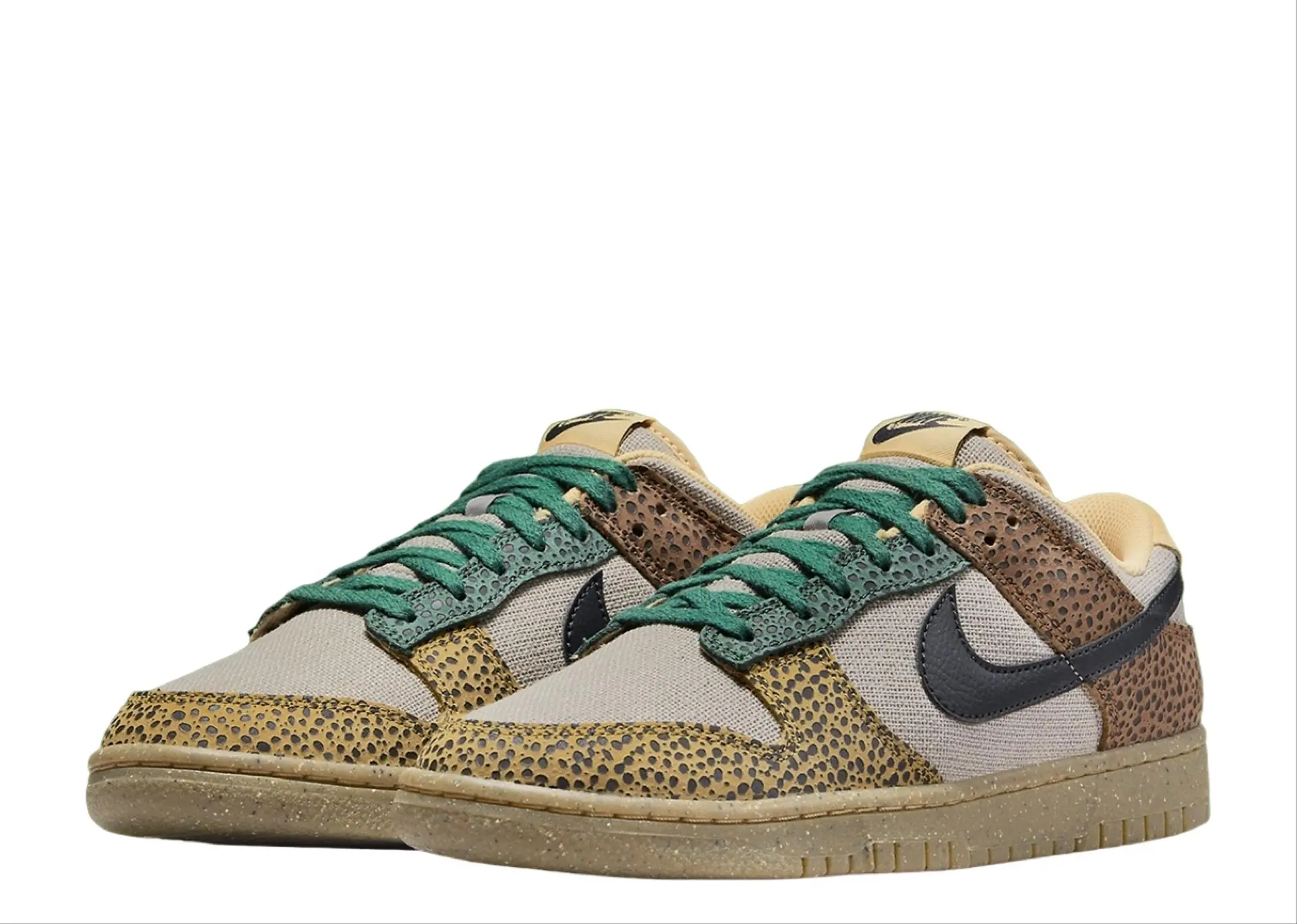 Nike Dunk Low Safari Golden Moss - photo 2