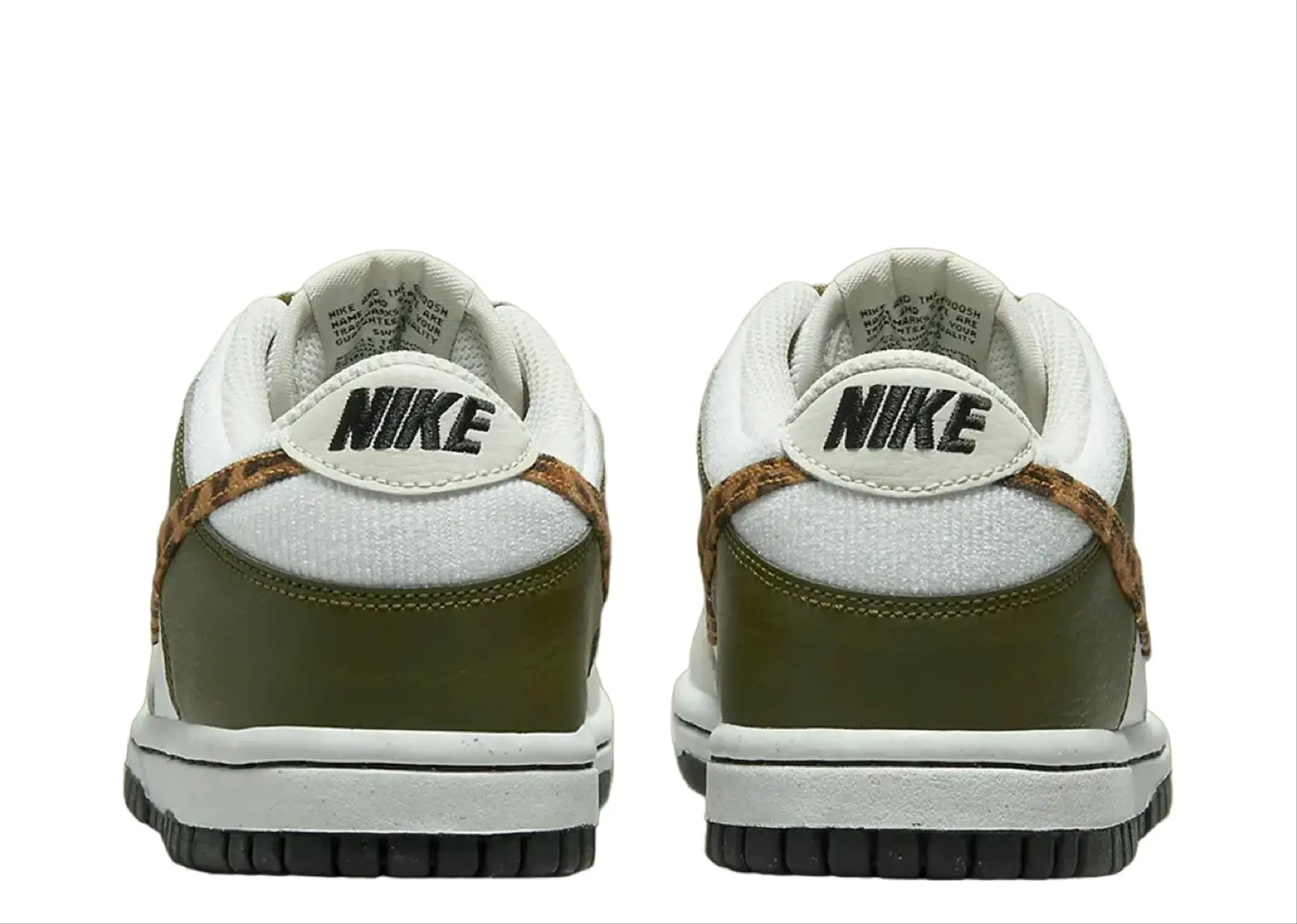 Nike Dunk Low Olive Leopard (Grade School) - photo 3
