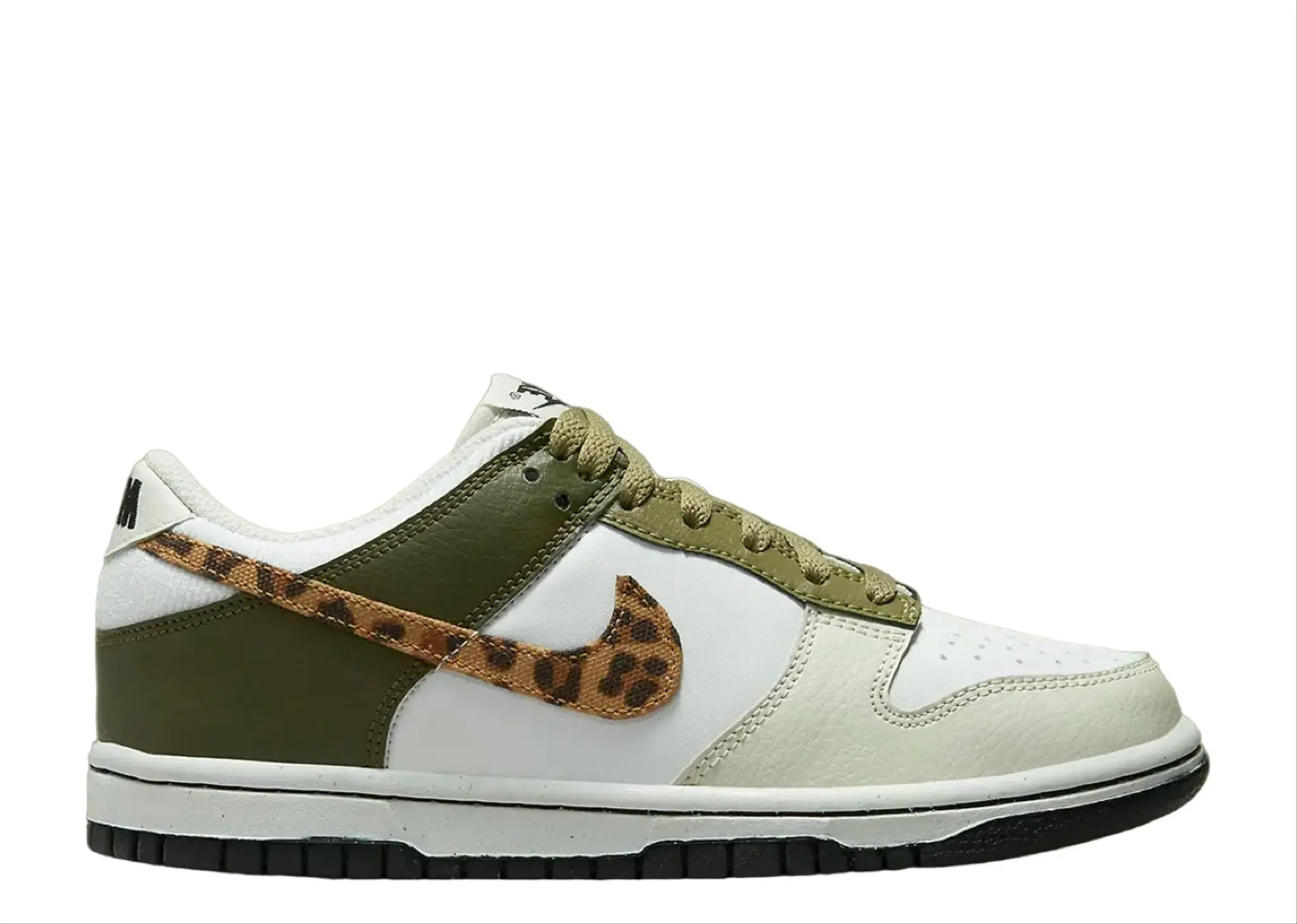 Nike Dunk Low Olive Leopard (Grade School)