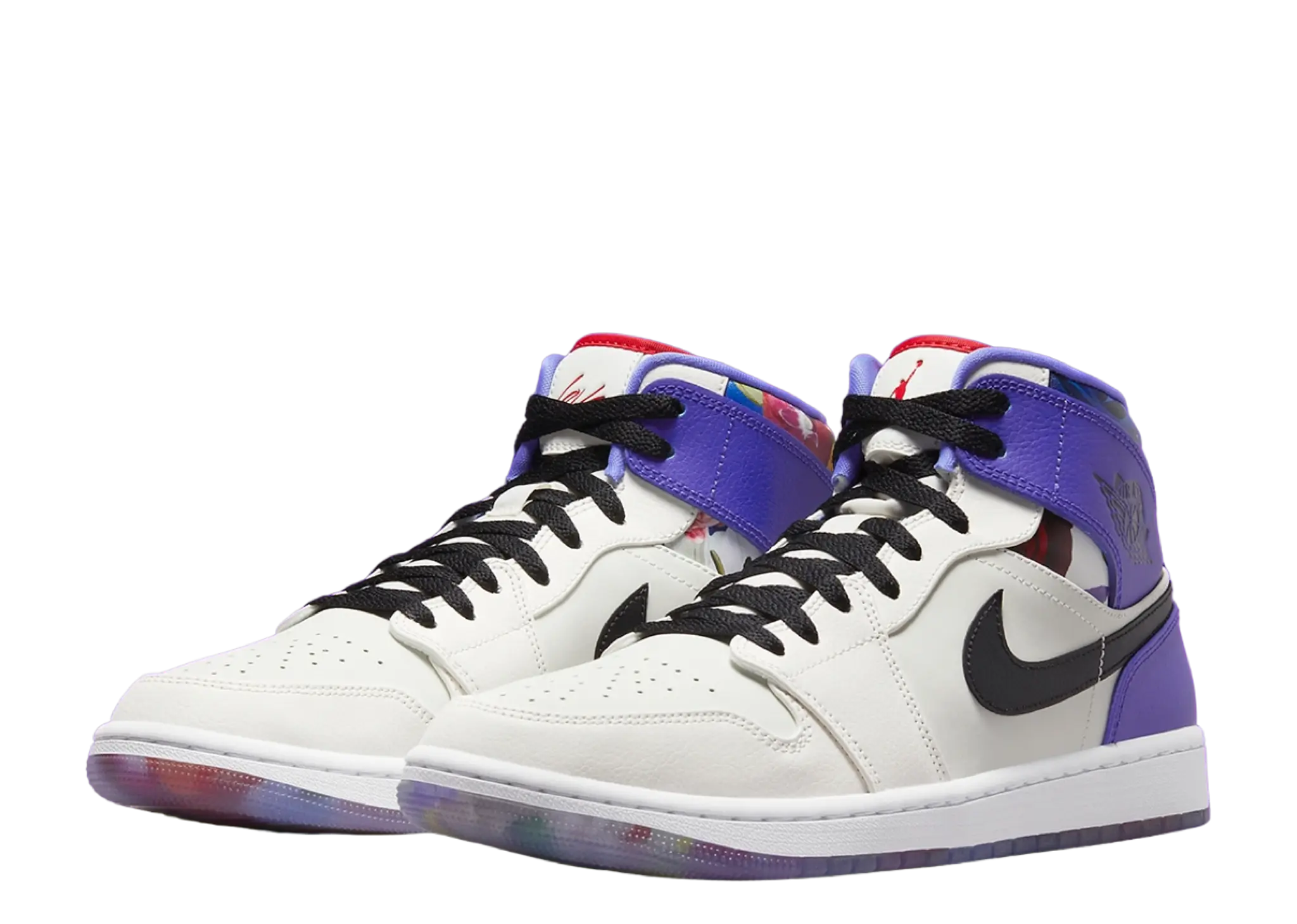 Air Jordan 1 Mid SE Valentine's Day Flowers - photo 2