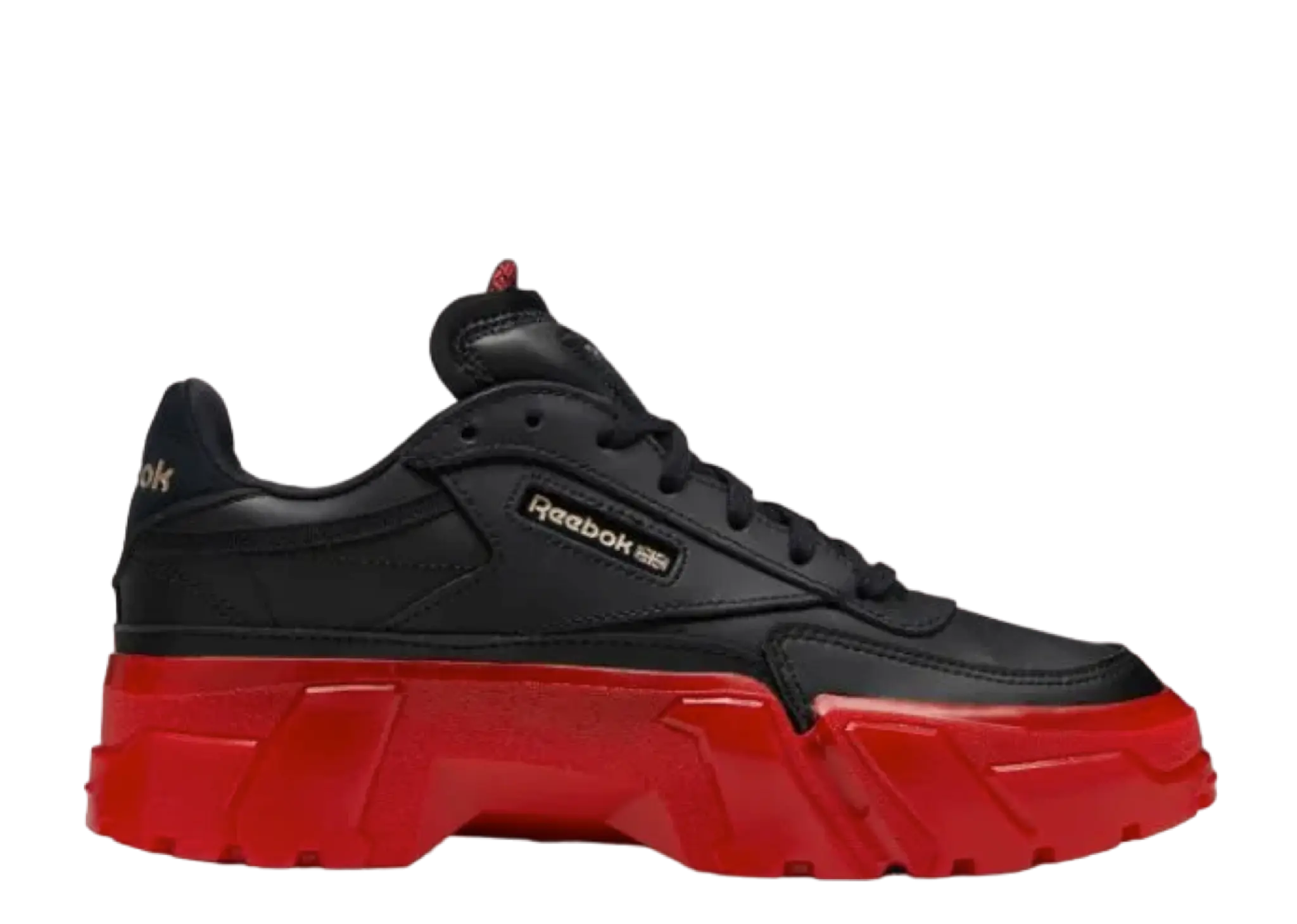 Reebok Club C Cardi B Black Red (Women's)