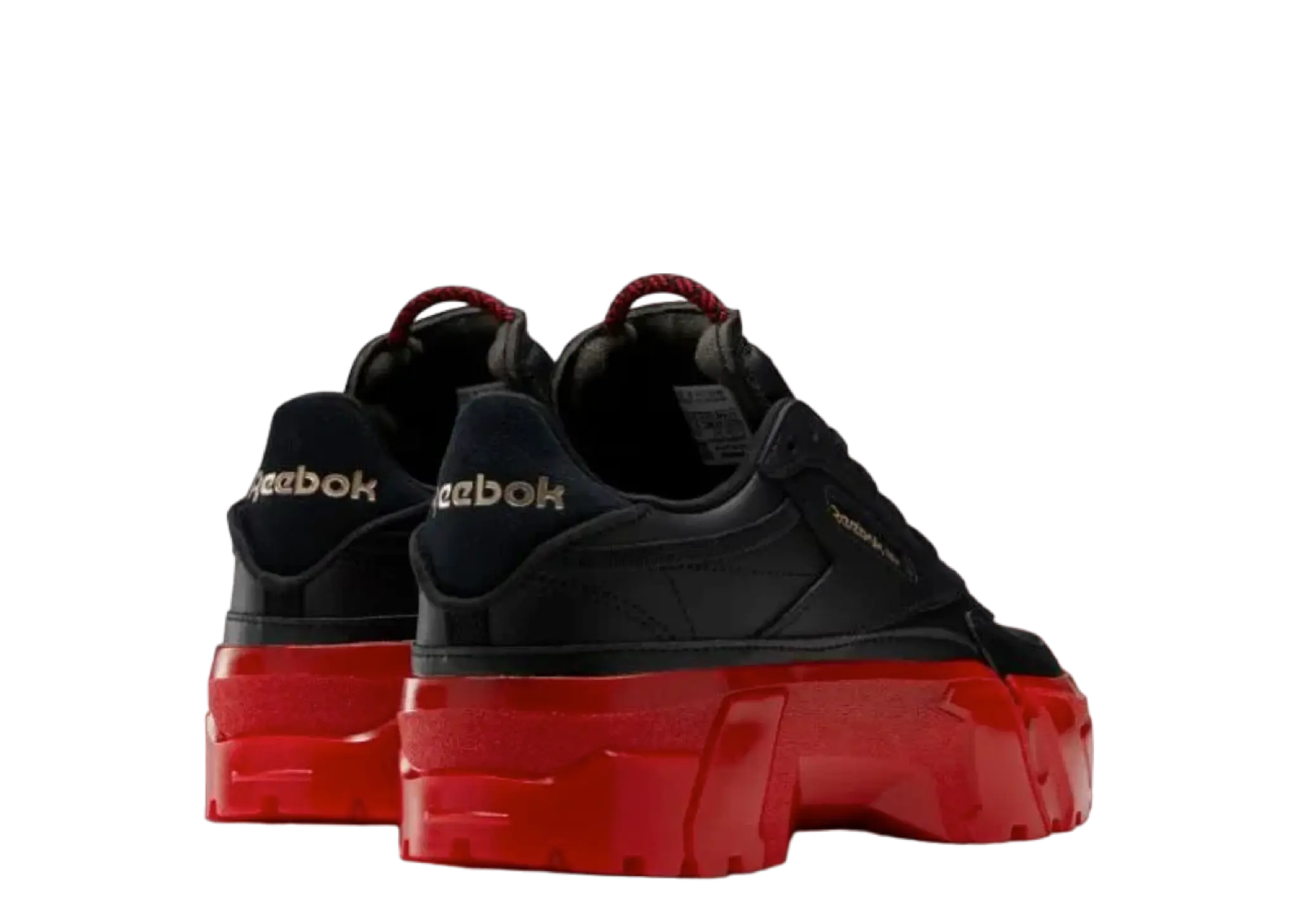 Reebok Club C Cardi B Black Red (Women's) - photo 3