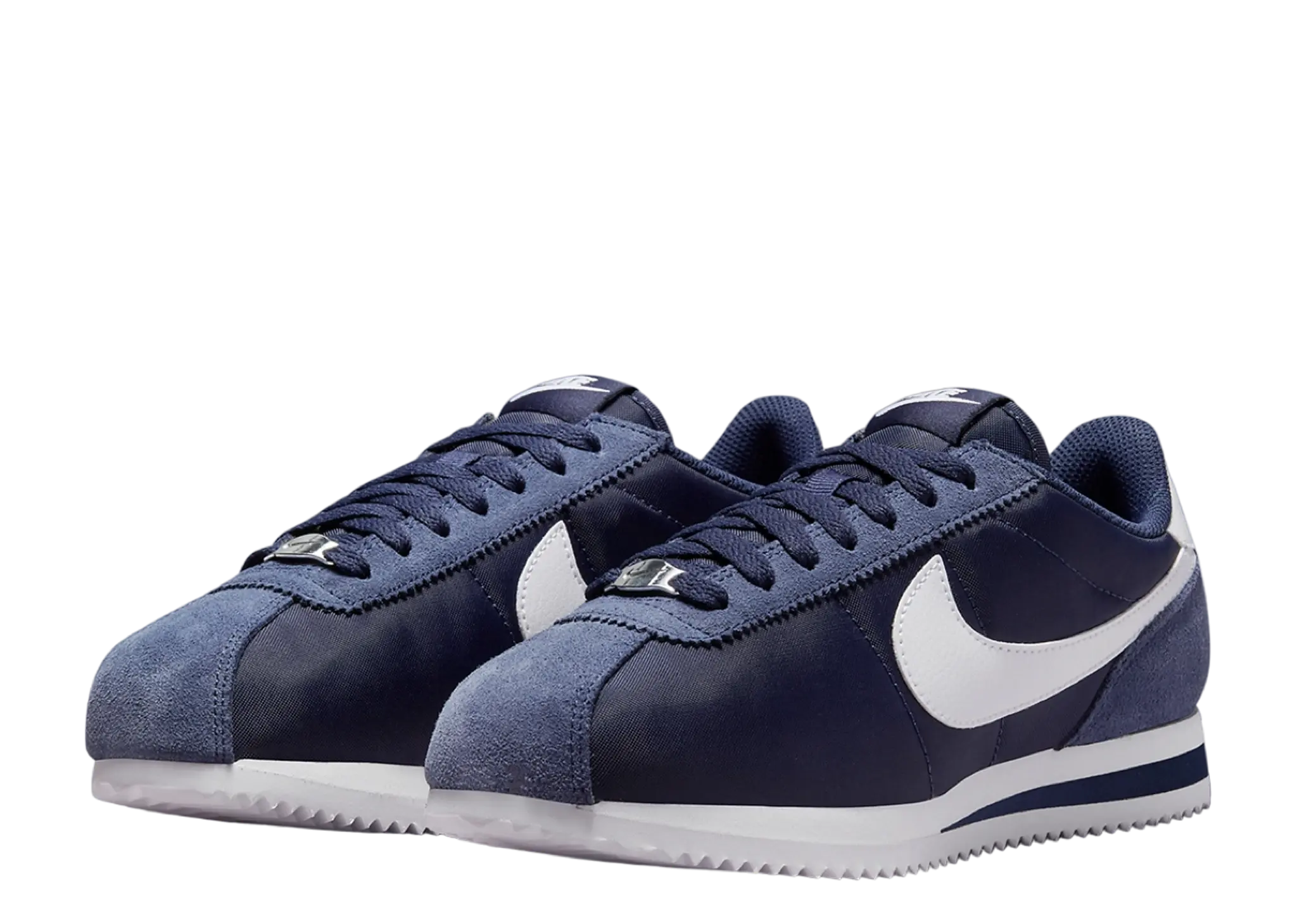 Nike Cortez Nylon Midnight Navy White (Women's) - photo 2