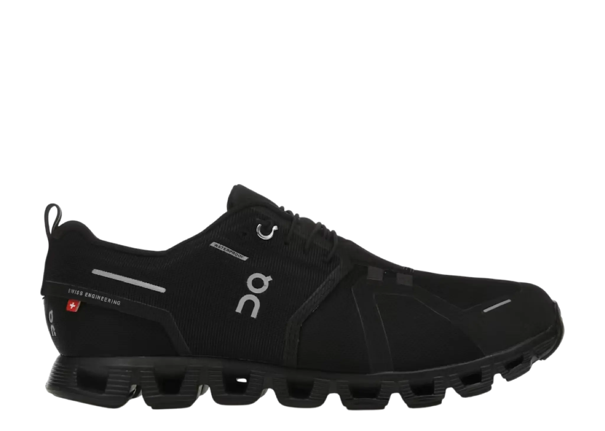 On Running Cloud 5 Waterproof All Black