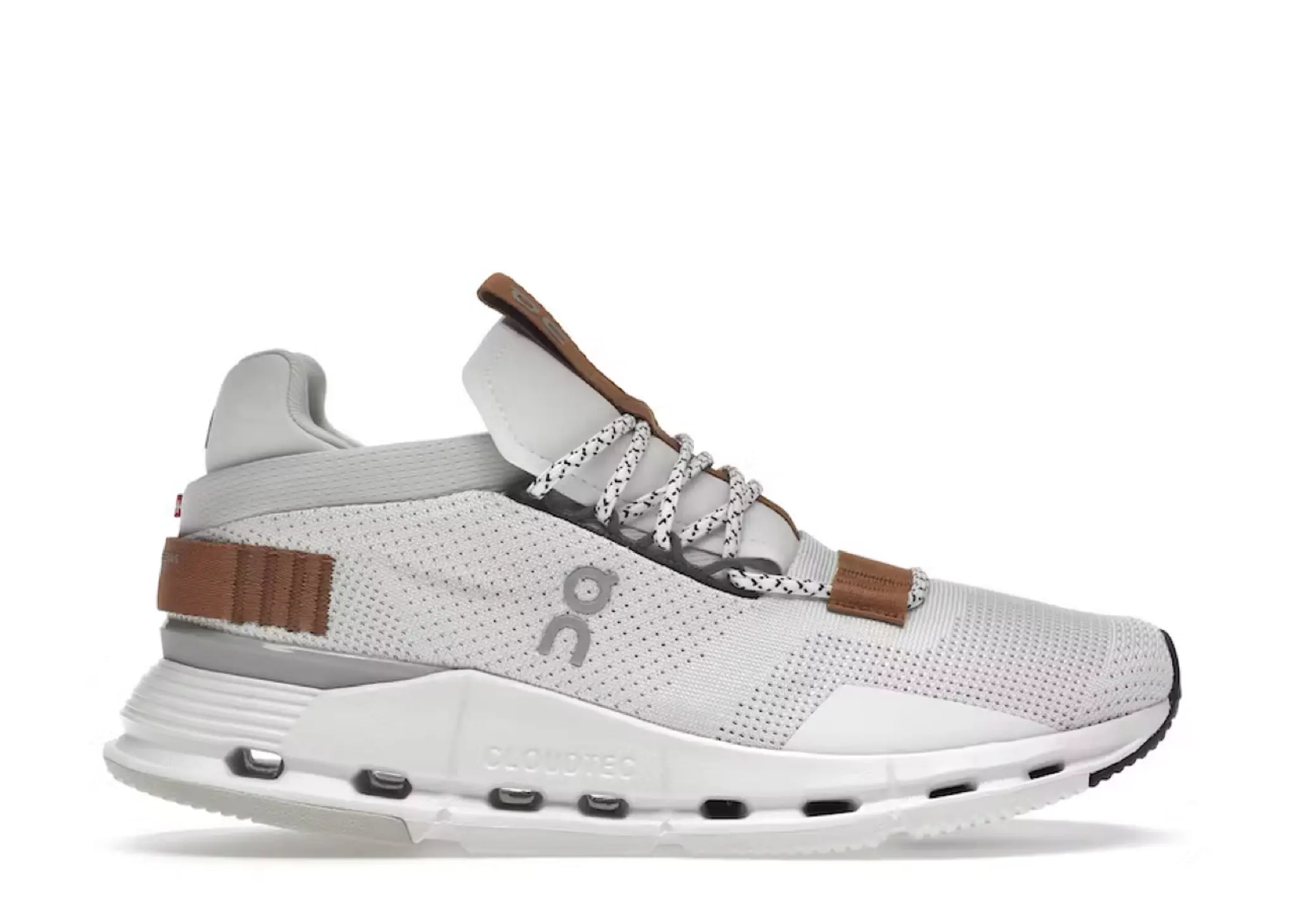 On Running Cloudnova White Pearl Brown (Women's)