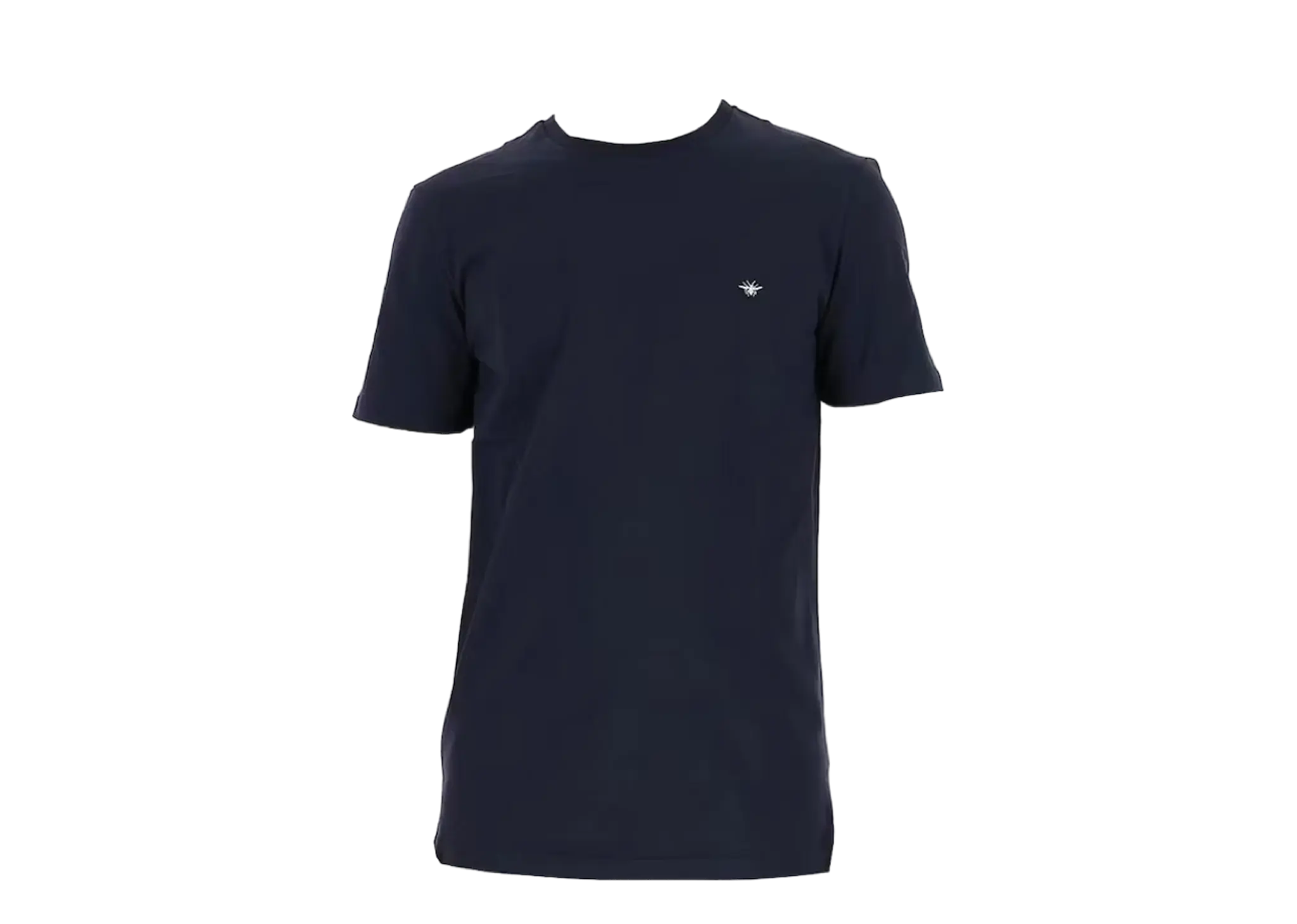Dior Dior Bee Embroidered T-Shirt Navy/White
