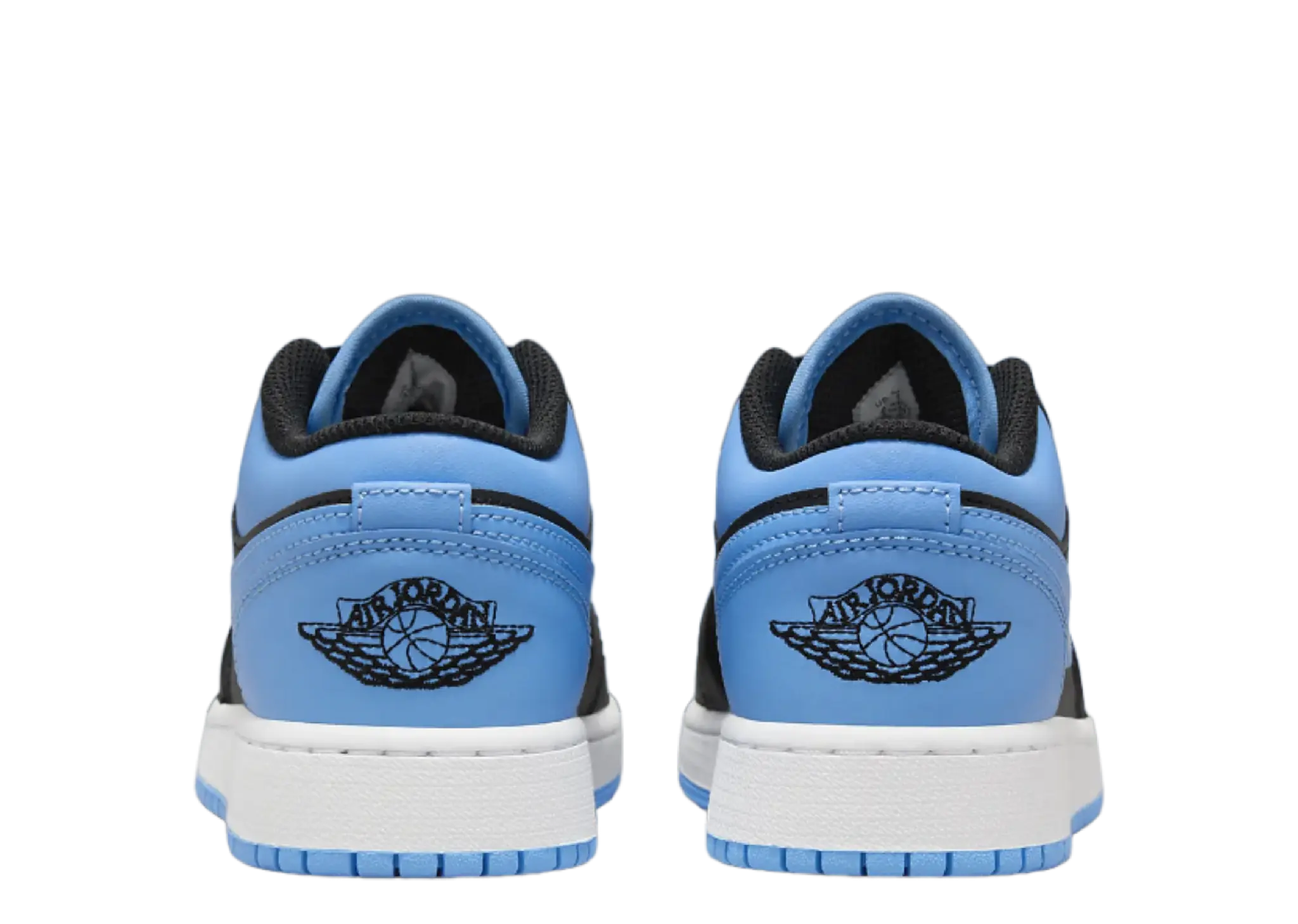 Air Jordan 1 Low Black University Blue (Grade School) - photo 3