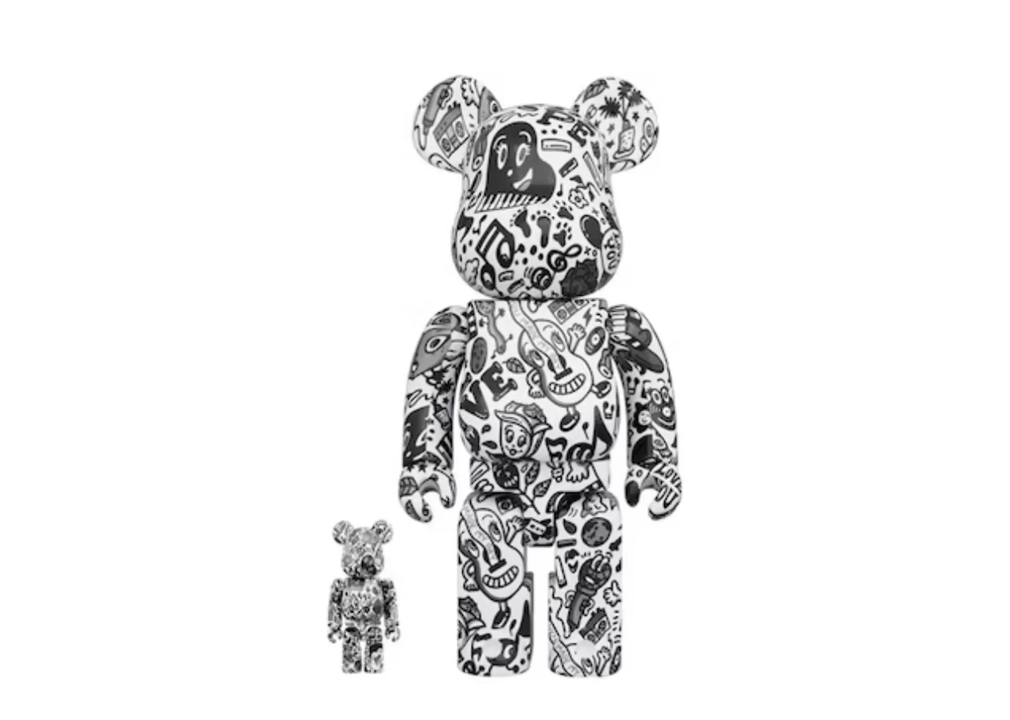 Bearbrick x Chocomoo 100% & 400% Set