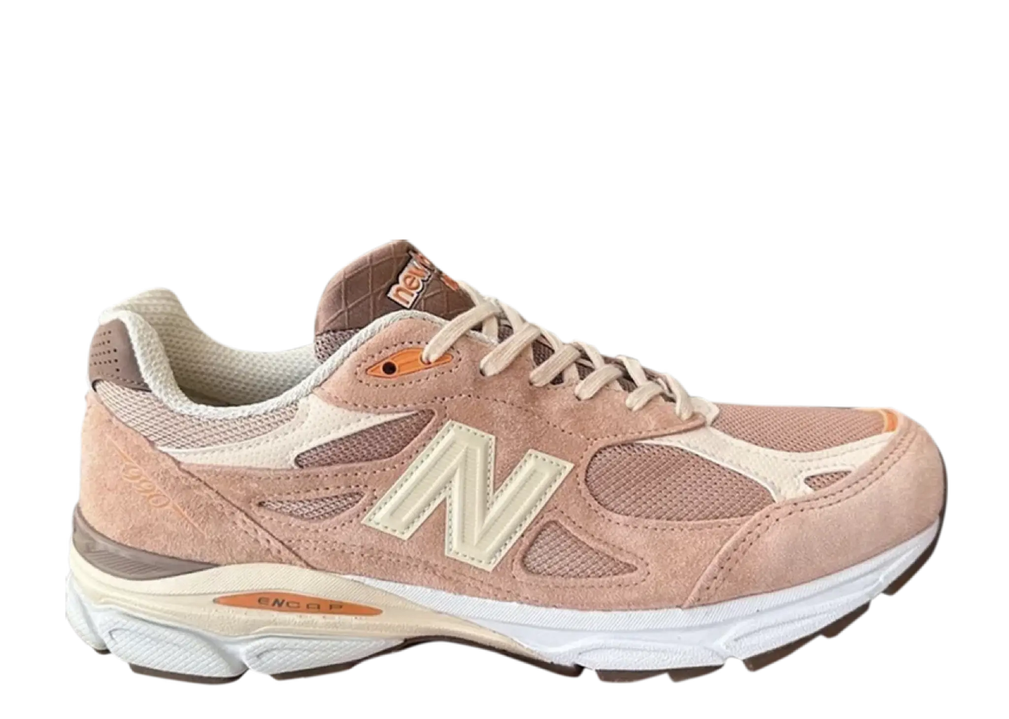 New Balance 990v3 MiUSA Exclusive Orange Cream