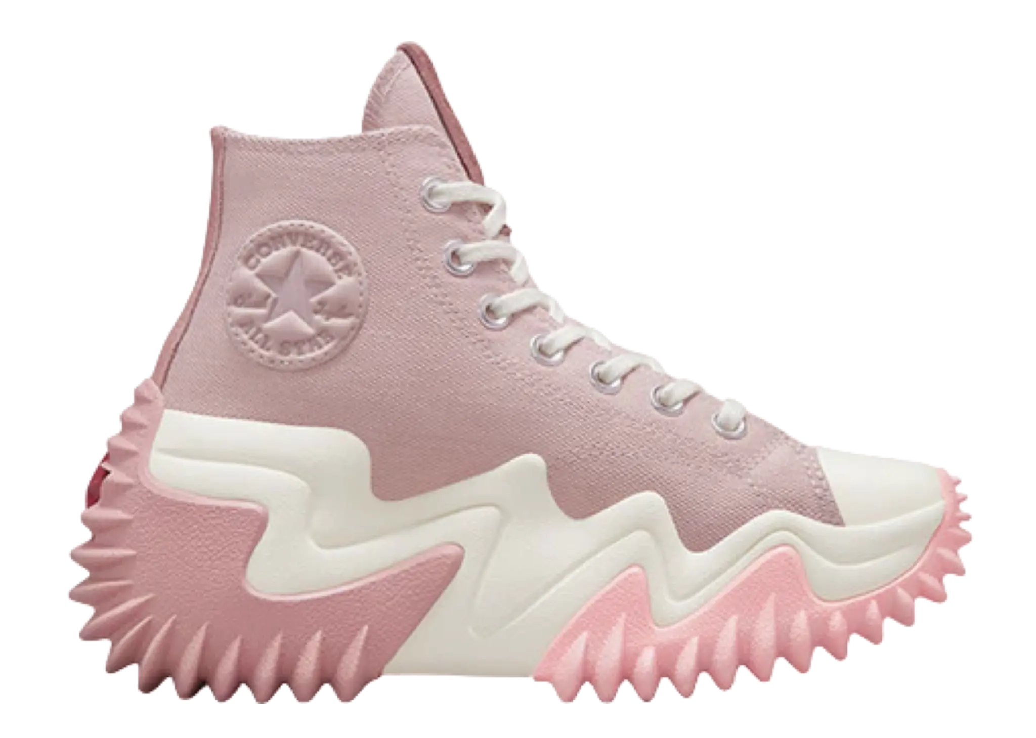 Converse Run Star Motion Platform Stone Mauve Rust Pink