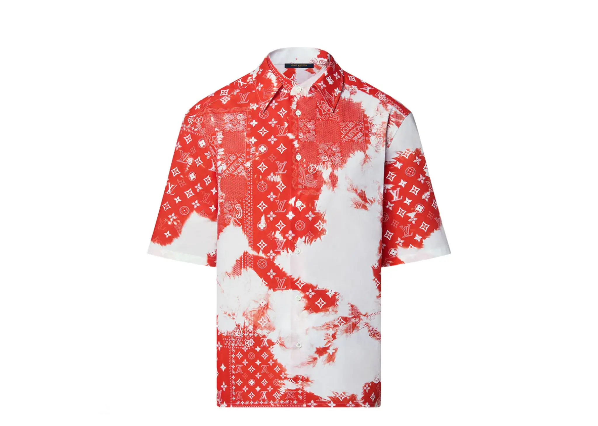 Louis Vuitton Monogram Bandana Short-Sleeved Shirt