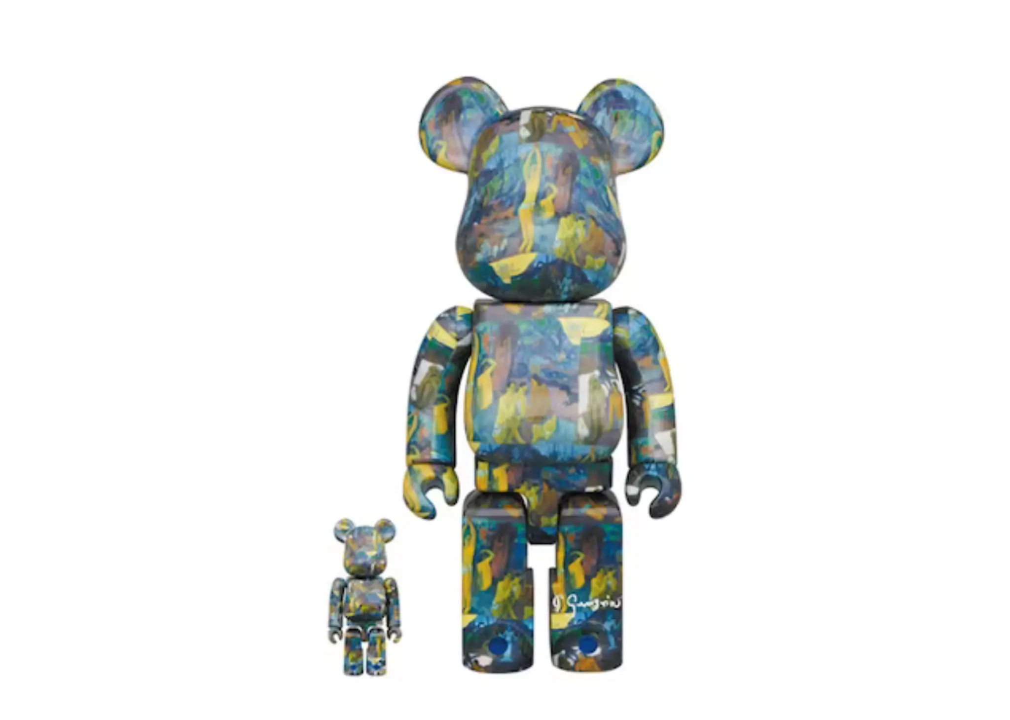 Bearbrick Eugène Henri Paul Gauguin 100% & 400% Set