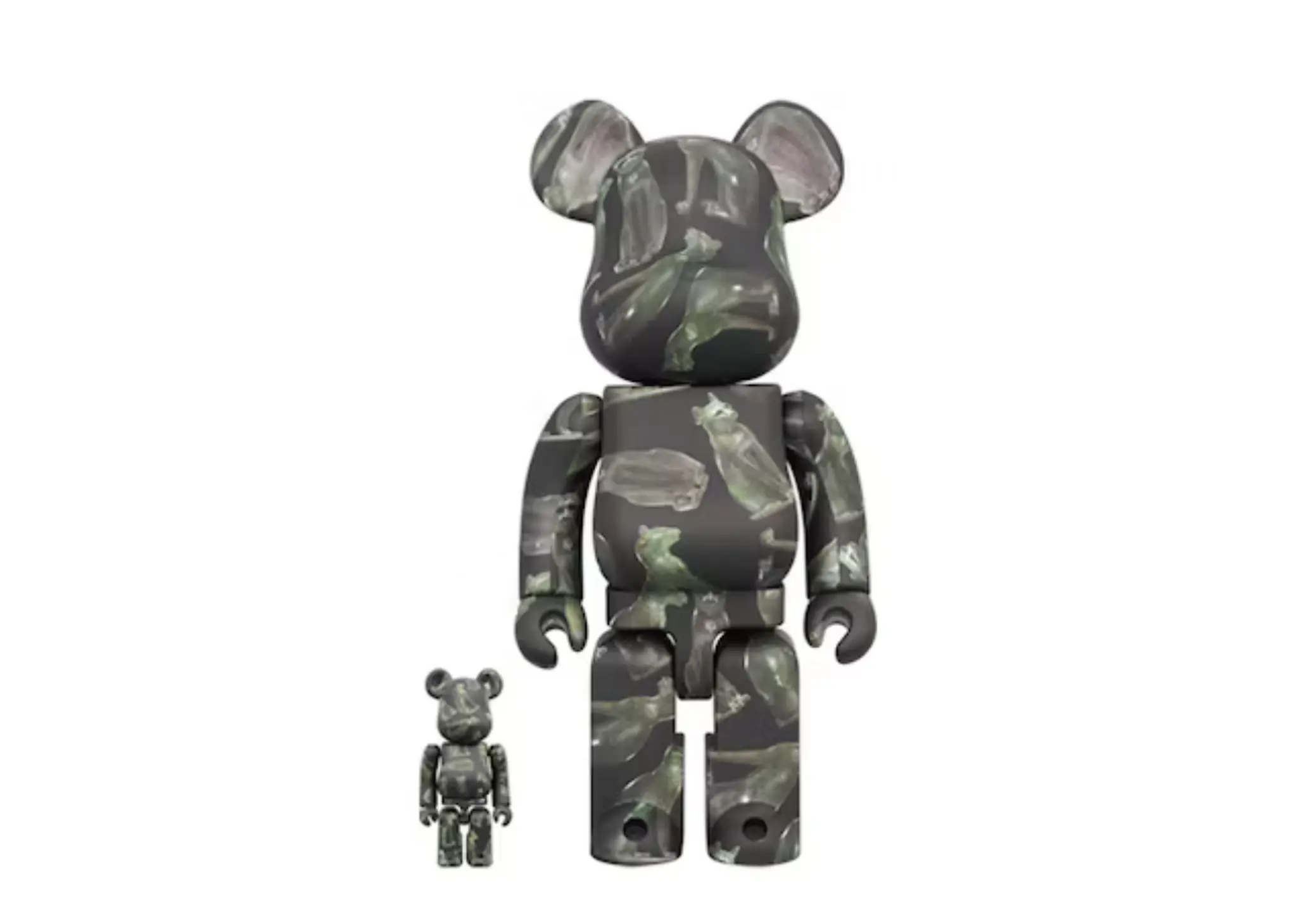 Bearbrick The British Museum (The Gayer-Anderson Cat) 100% & 400% Set