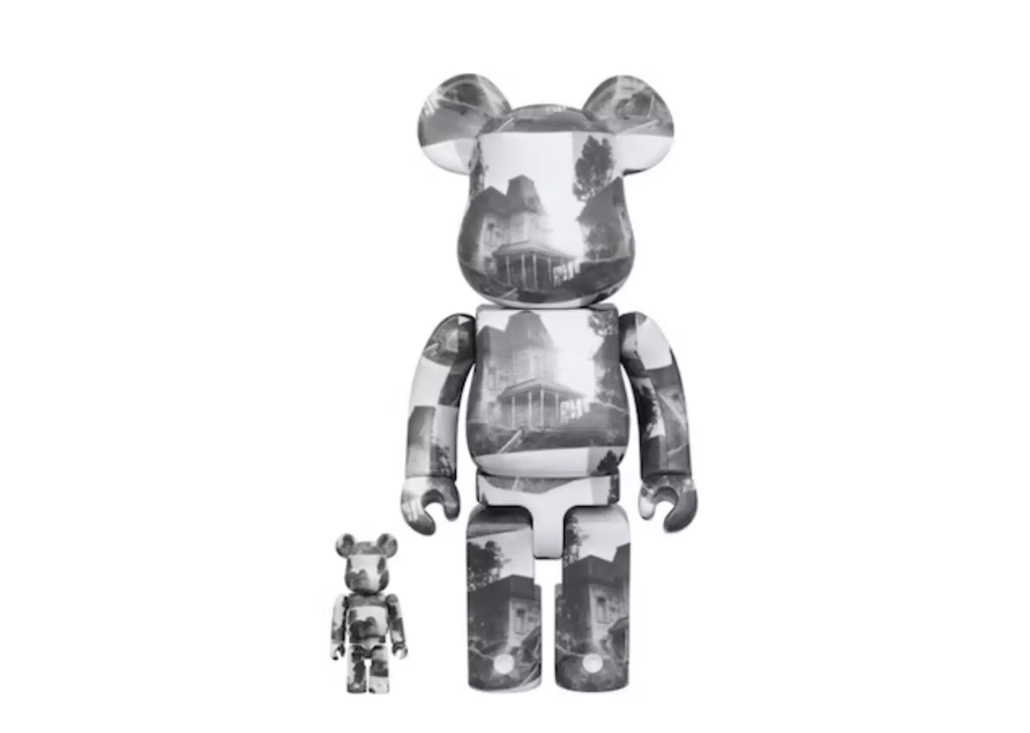Bearbrick Bates Mansion 100% & 400% Set