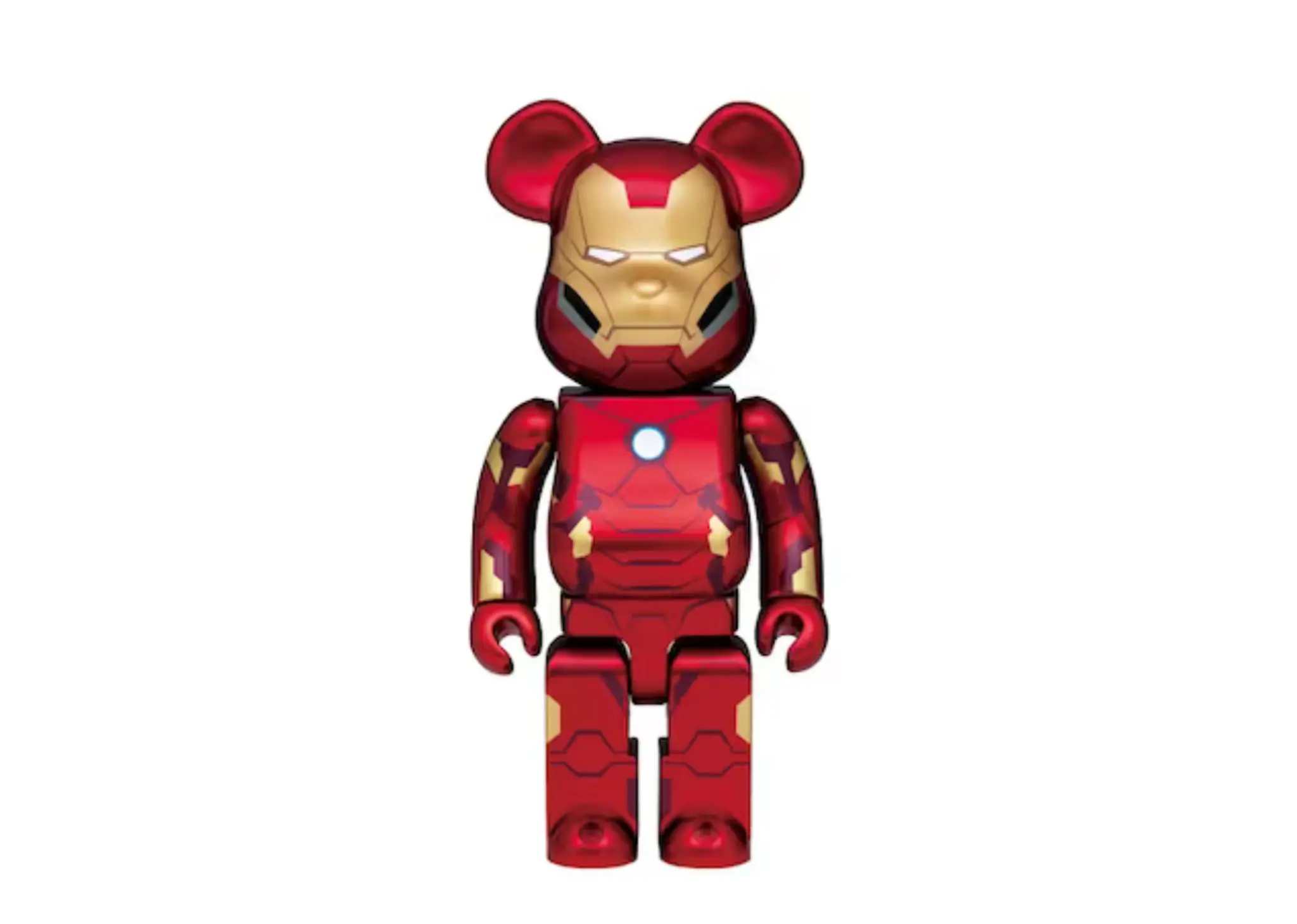 Bearbrick x Ironman Happy Lottery (2021 Version) 400% Red
