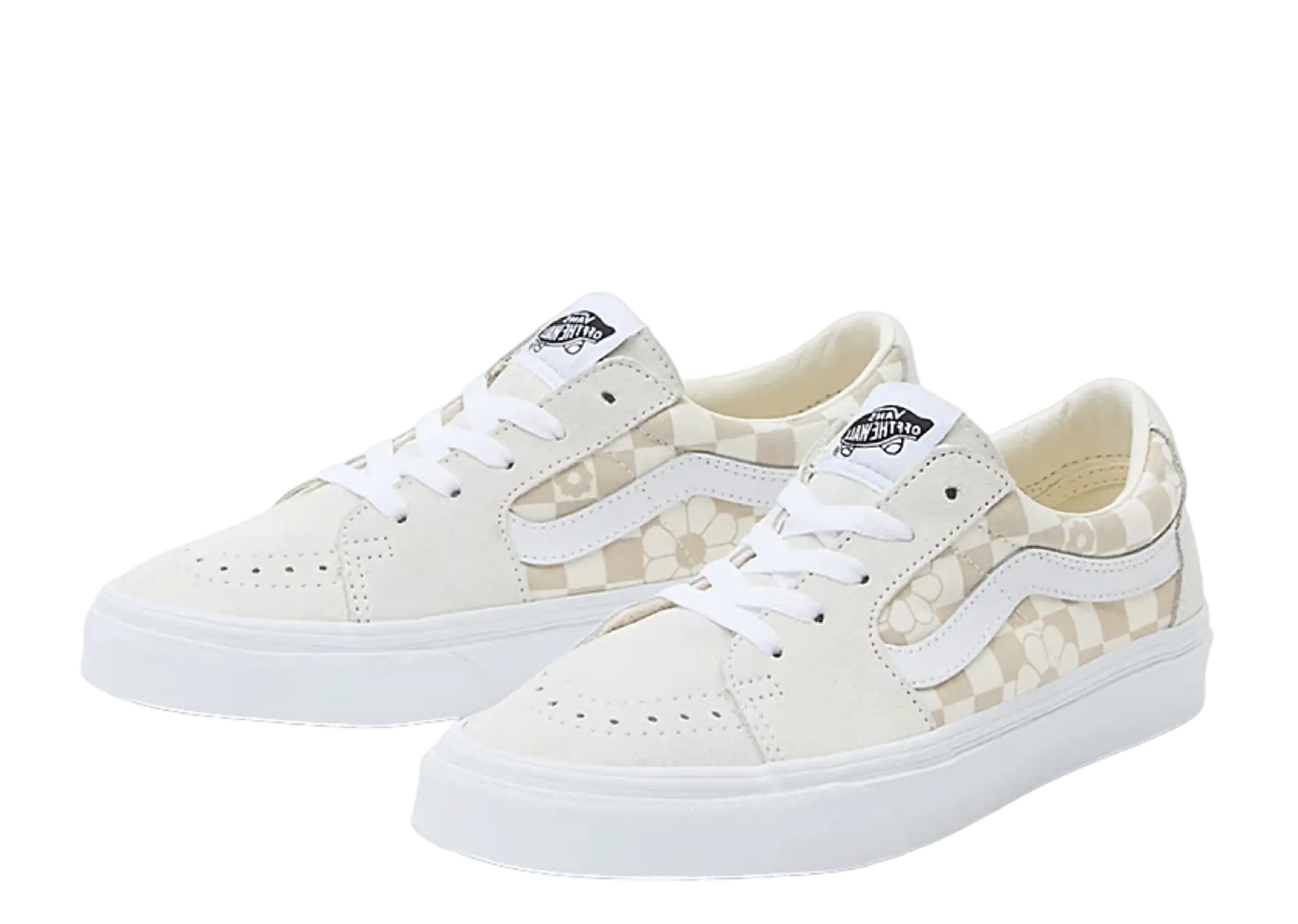 Vans SK-8 Low Floral Check White - photo 2
