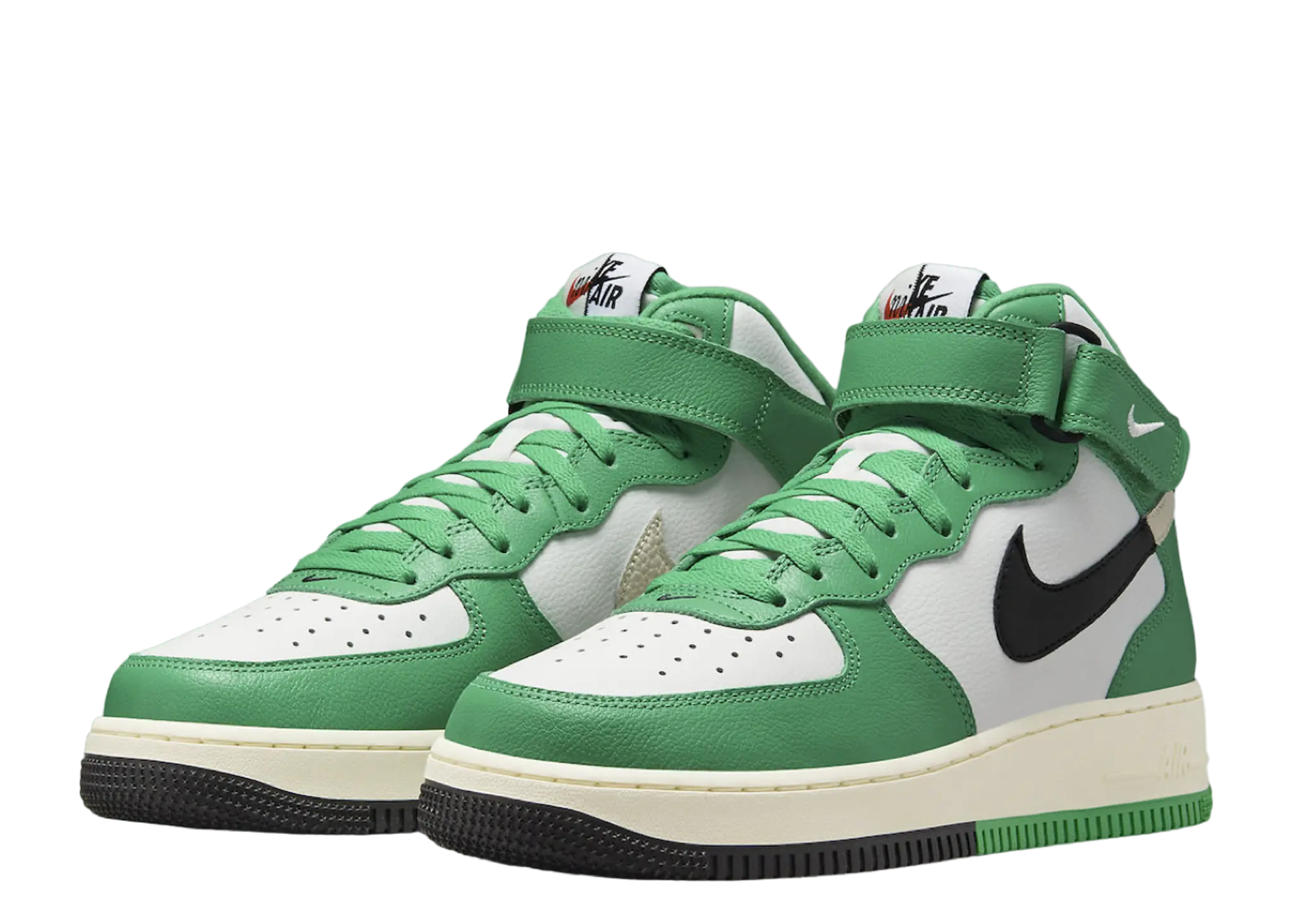 Nike Air Force 1 Mid LV8 Split White Stadium Green - photo 2