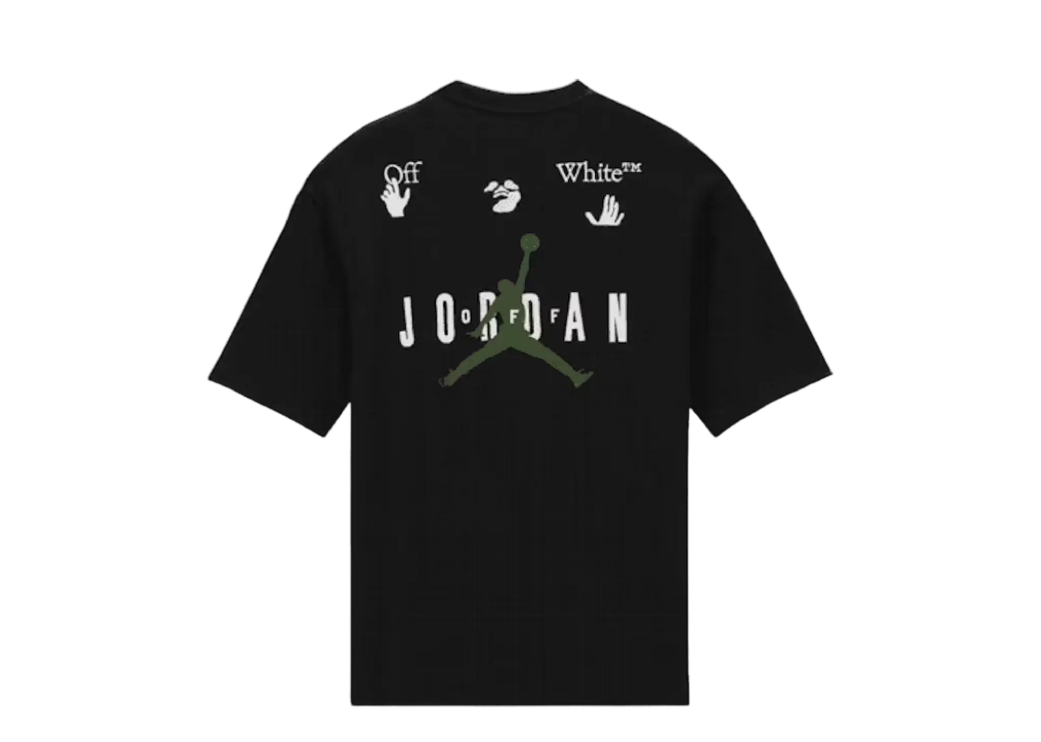 OFF-WHITE X Jordan T-Shirt Black - photo 2
