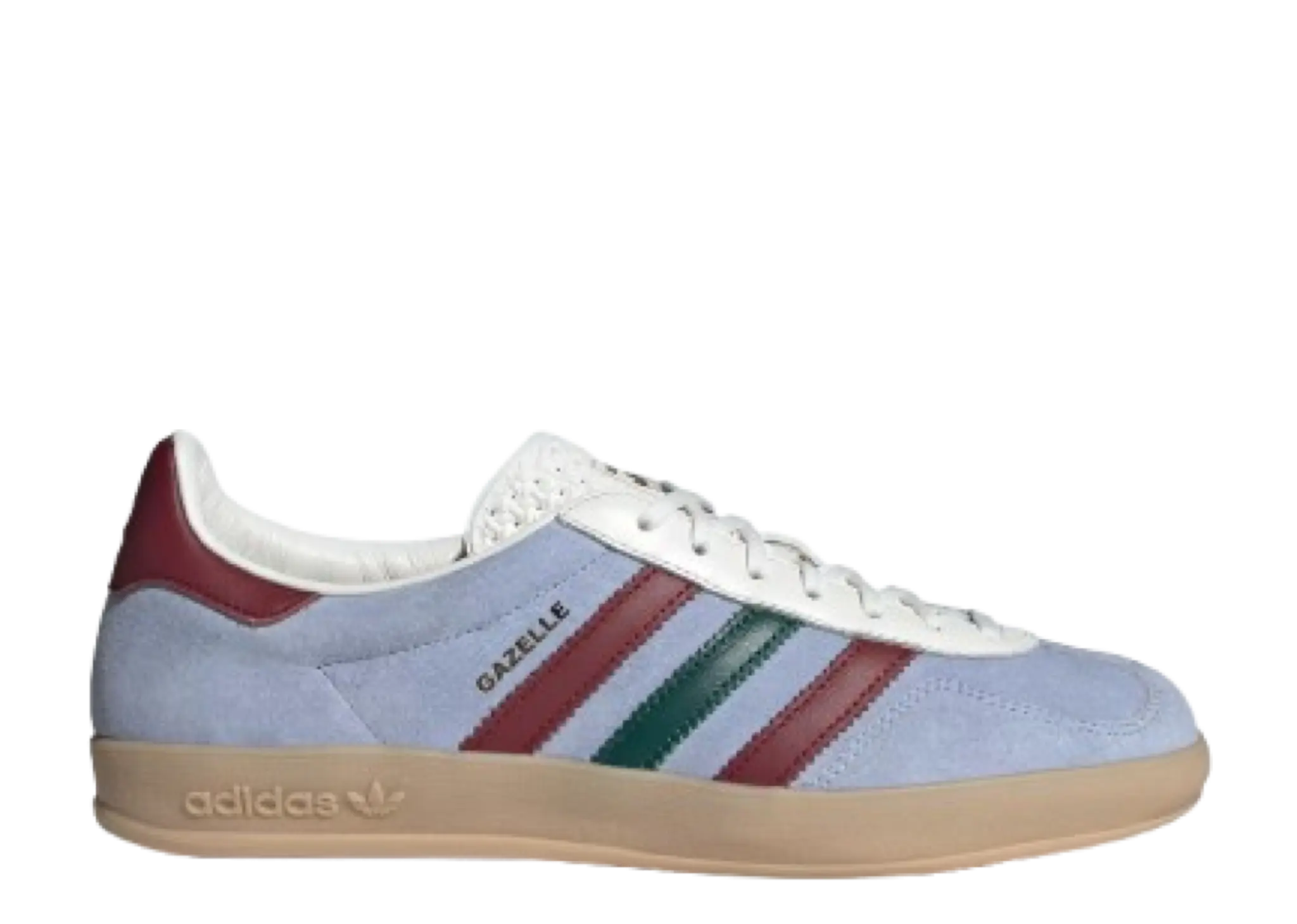 Adidas Gazelle Indoor Blue Dawn Collegiate Burgundy