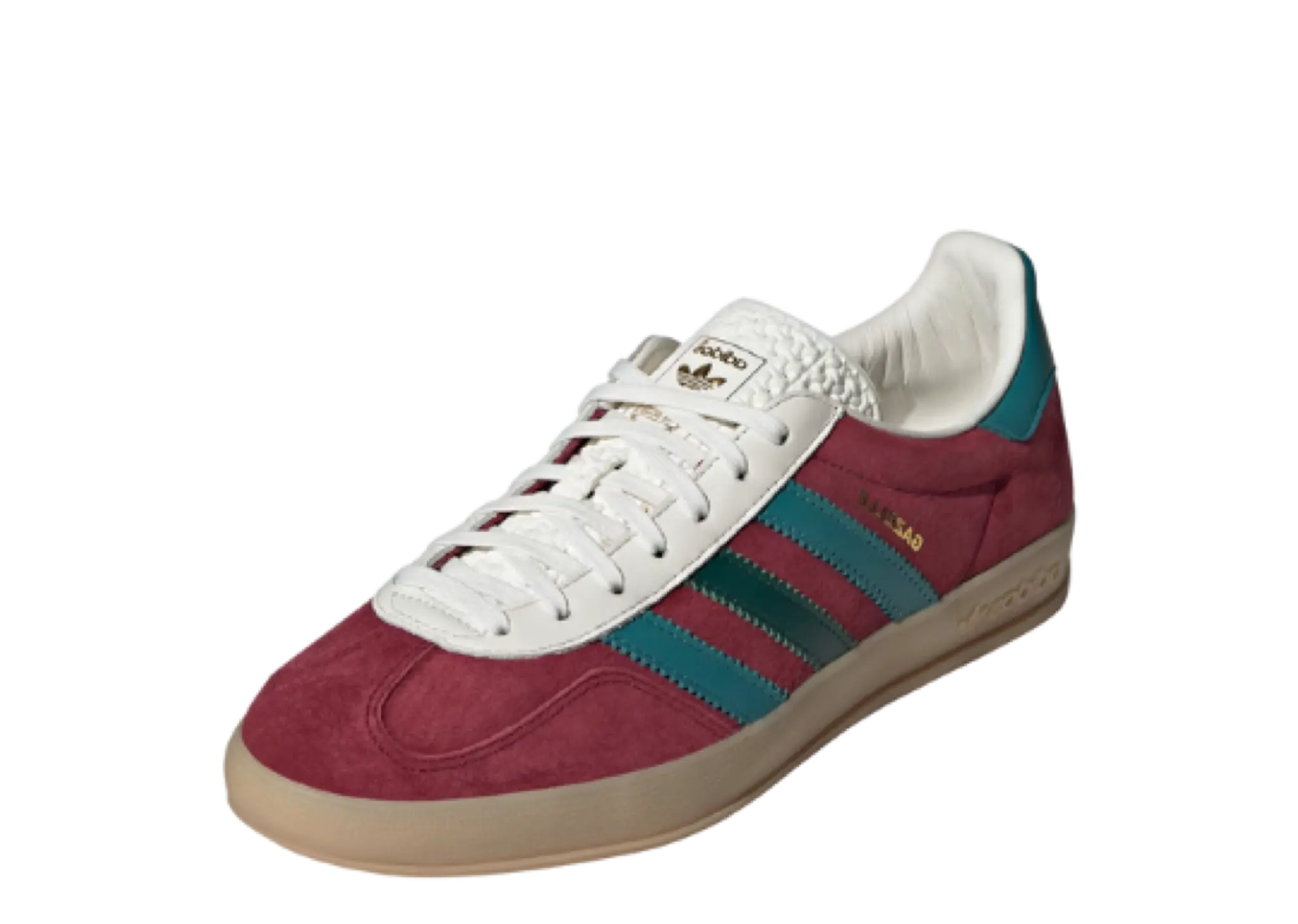 Adidas Gazelle Indoor Collegiate Burgundy Arctic Fuchsia - photo 2