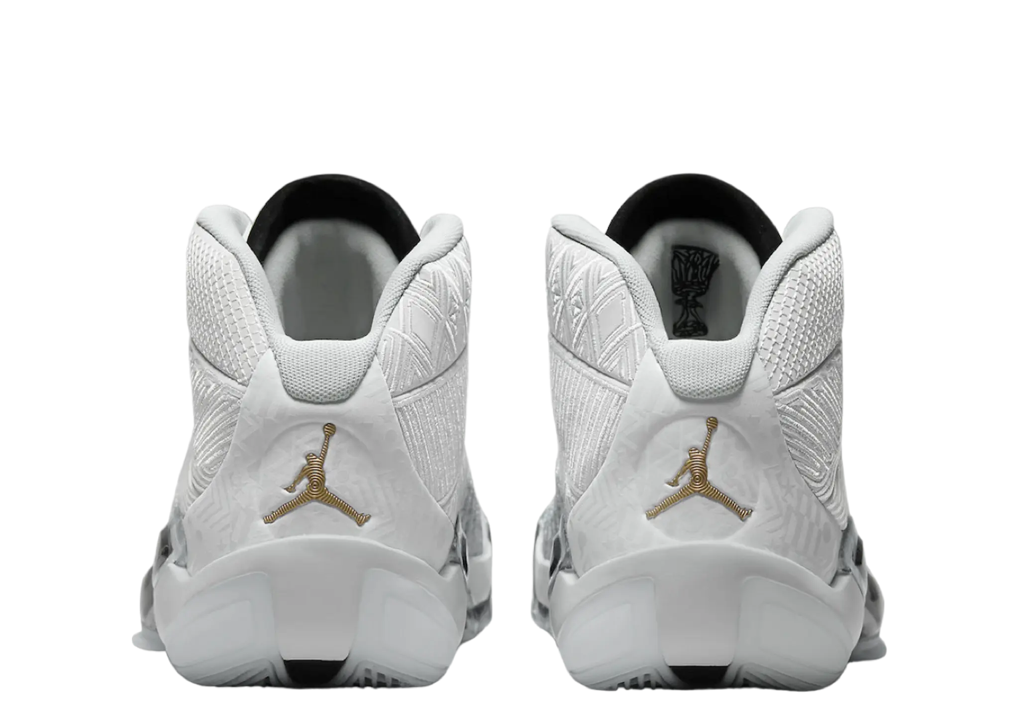 Air Jordan 38 FIBA White Metallic Gold - photo 3