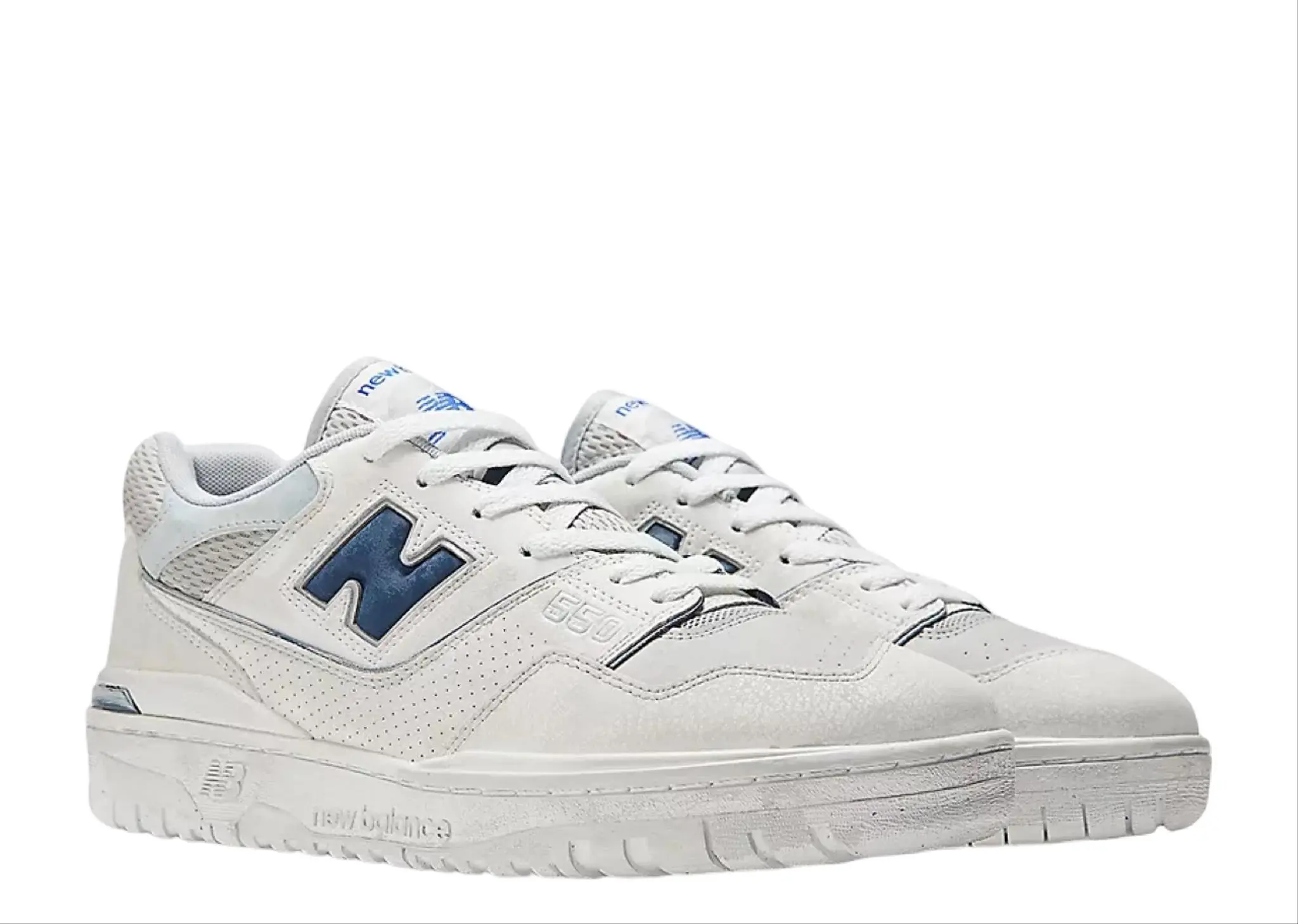 New Balance 550 Distressed Nimbus Cloud Navy - photo 2