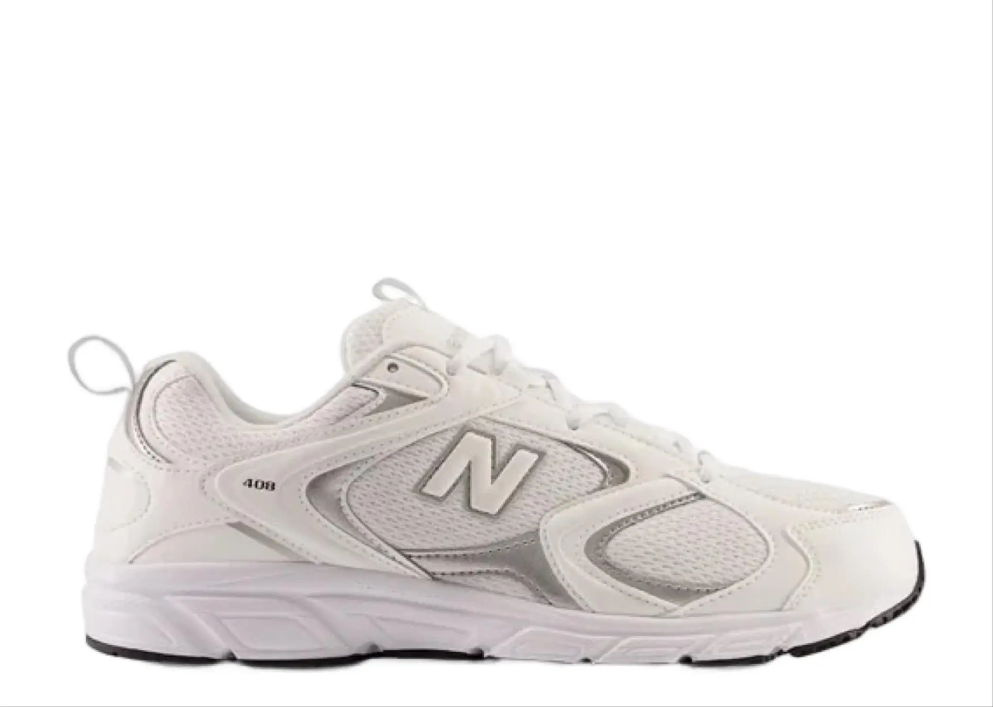 New Balance 408 White Silver