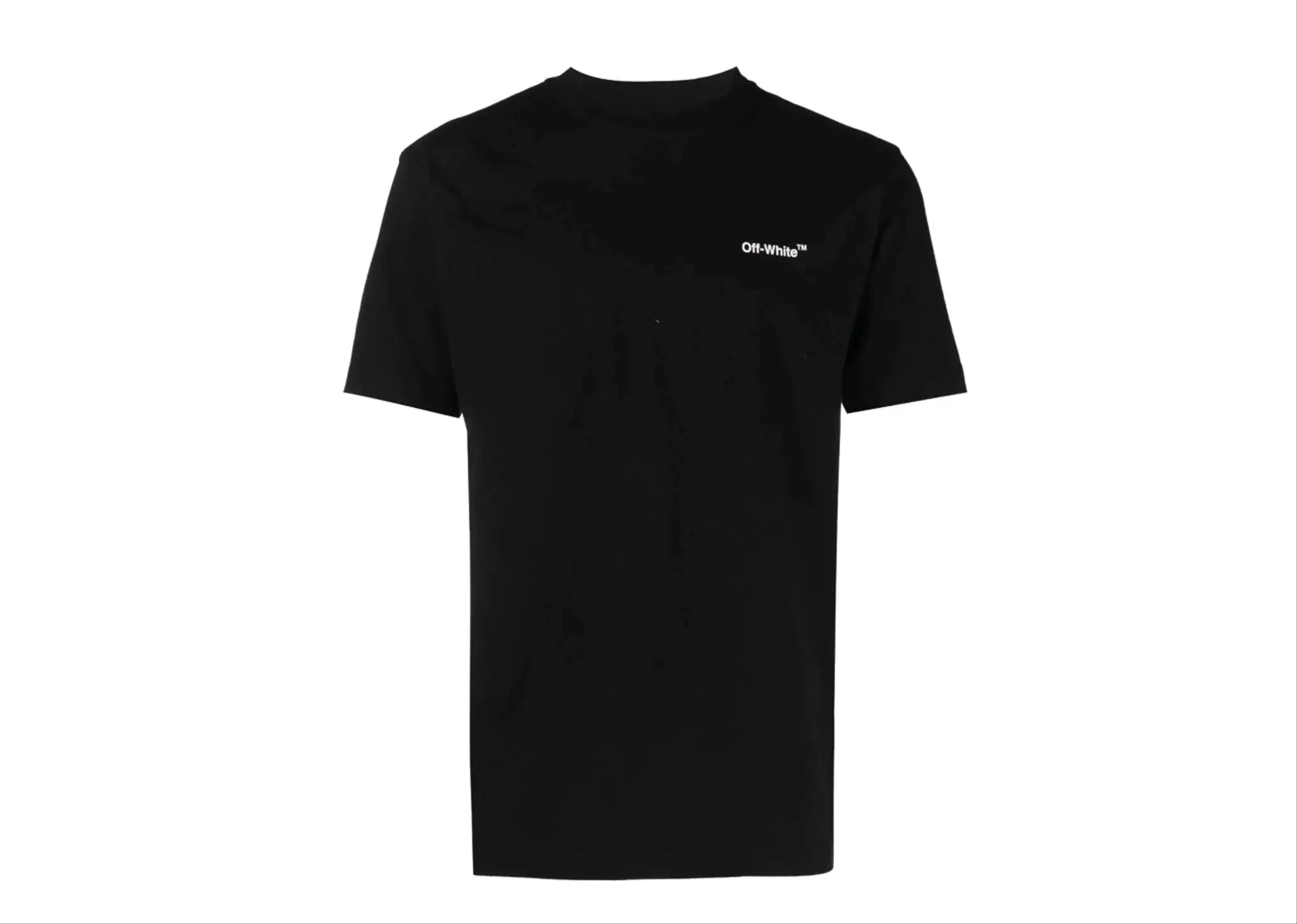 Off-White Chain Arrows Print T-Shirt Black