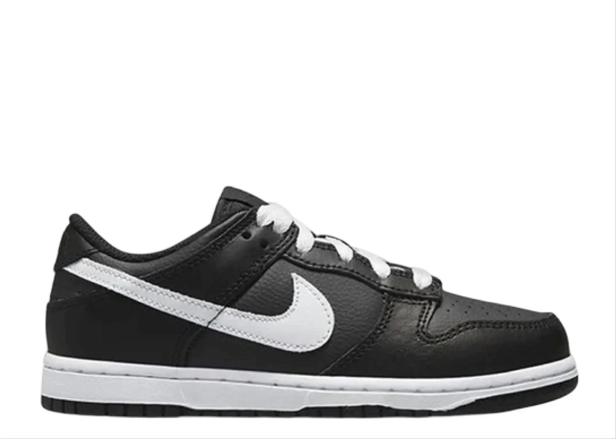Nike Dunk Low Black White (2022) (Pre-School)